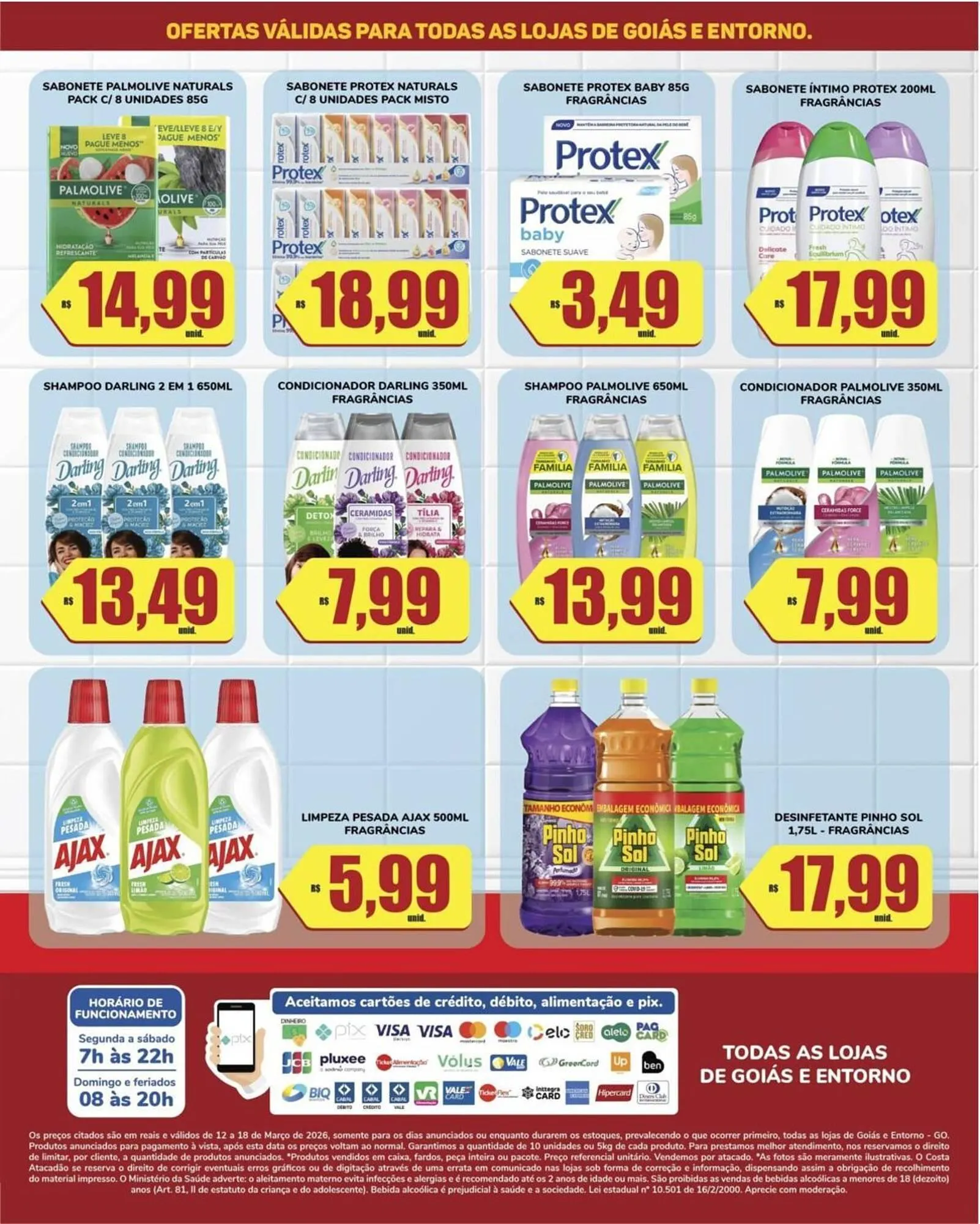 Encarte de Tabloide Costa Atacadão 12 de março até 18 de março 2026 - Pagina 2