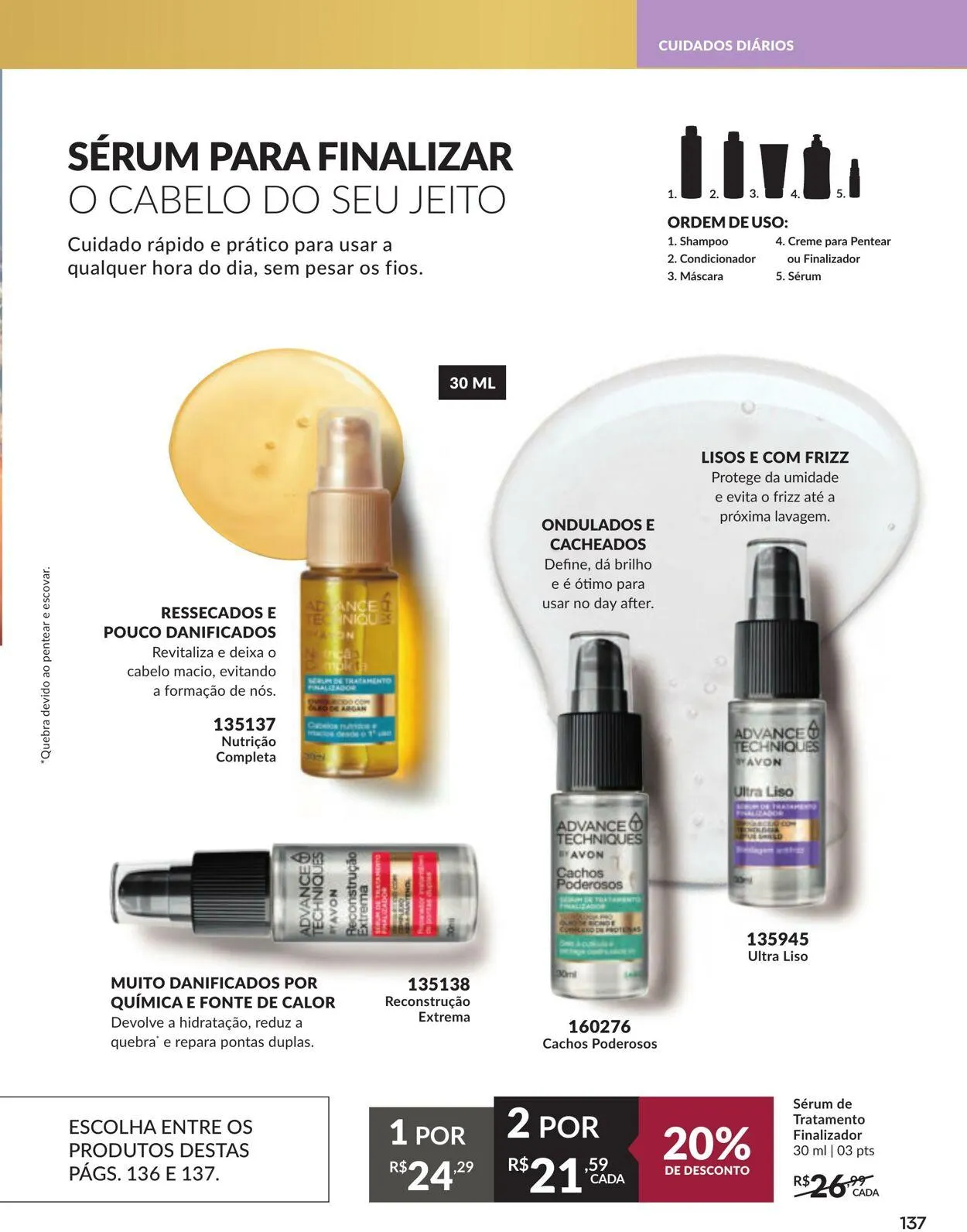 Encarte de Avon 16 de julho até 30 de julho 2025 - Pagina 137