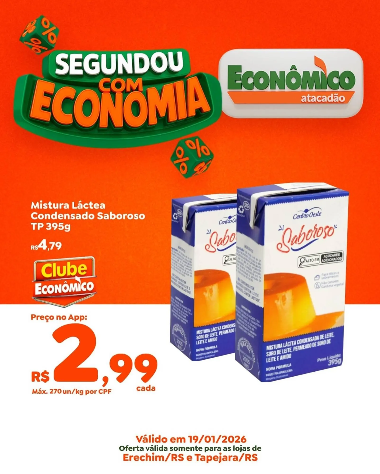 Encarte de Catálogo Econômico Atacadão 19 de janeiro até 19 de janeiro 2026 - Pagina 3