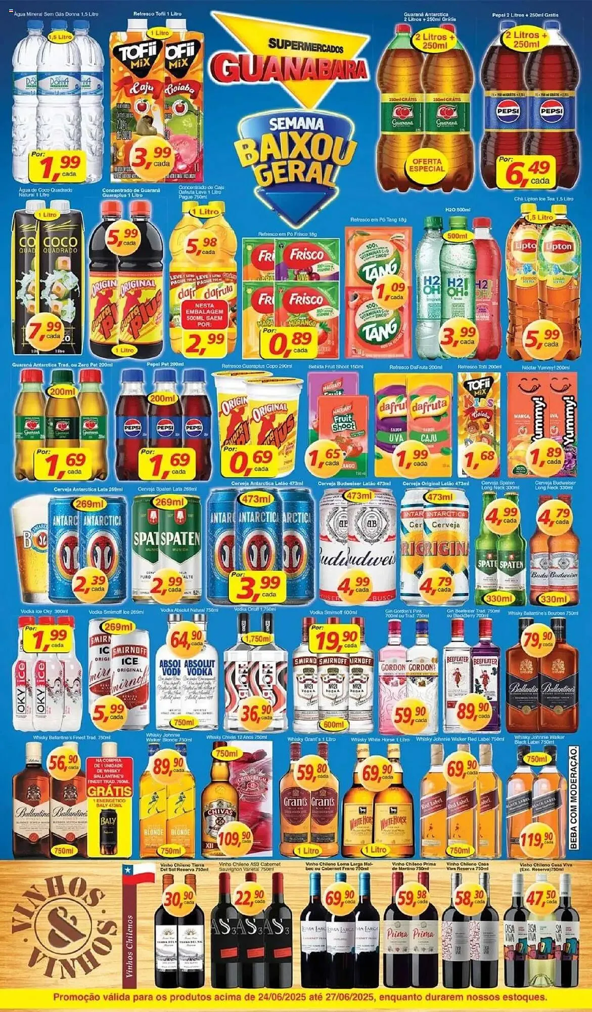 Encarte de Catálogo Supermercados Guanabara 24 de junho até 27 de junho 2025 - Pagina 4