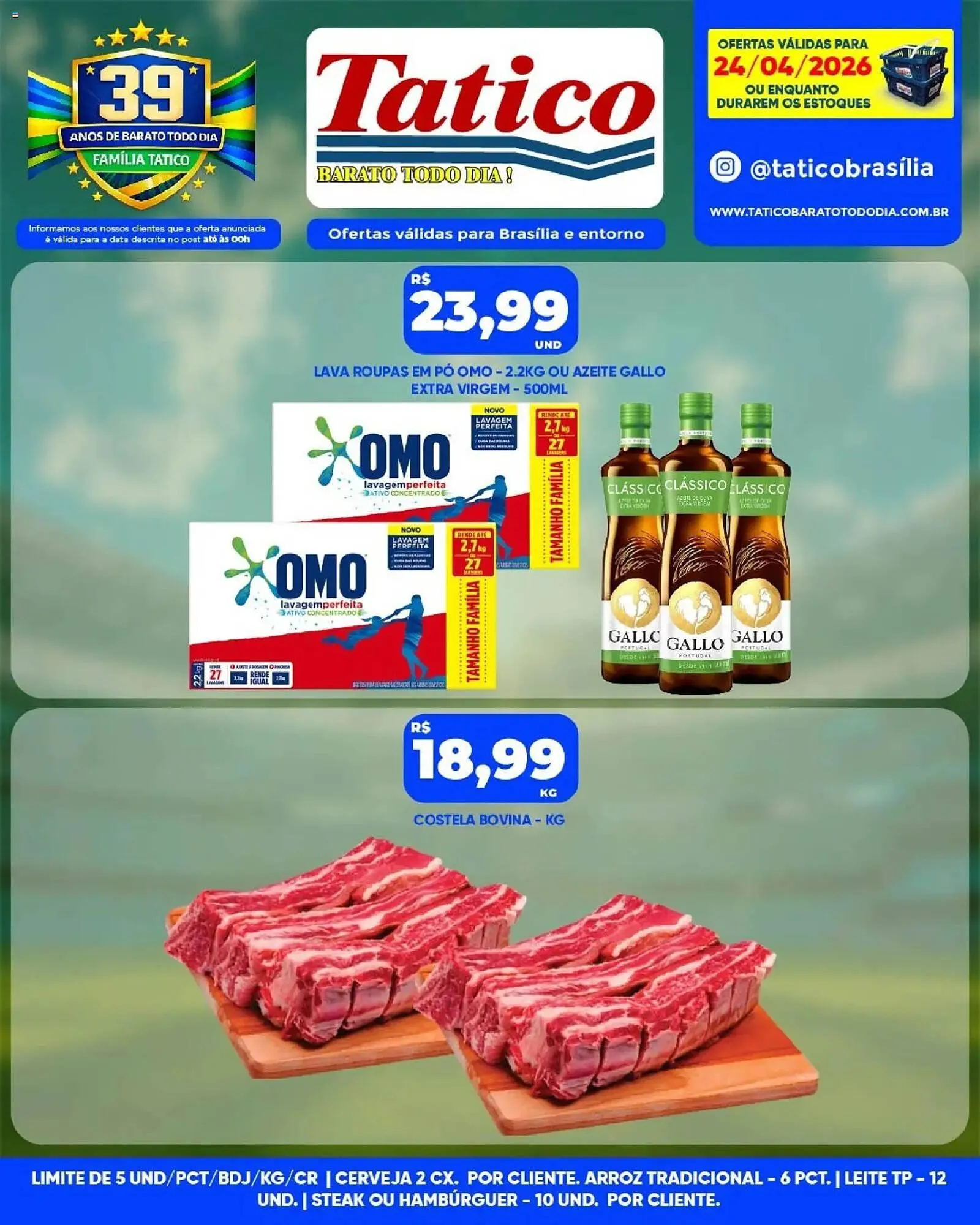 Encarte de Tabloide Tatico 24 de abril até 24 de abril 2026 - Pagina 13