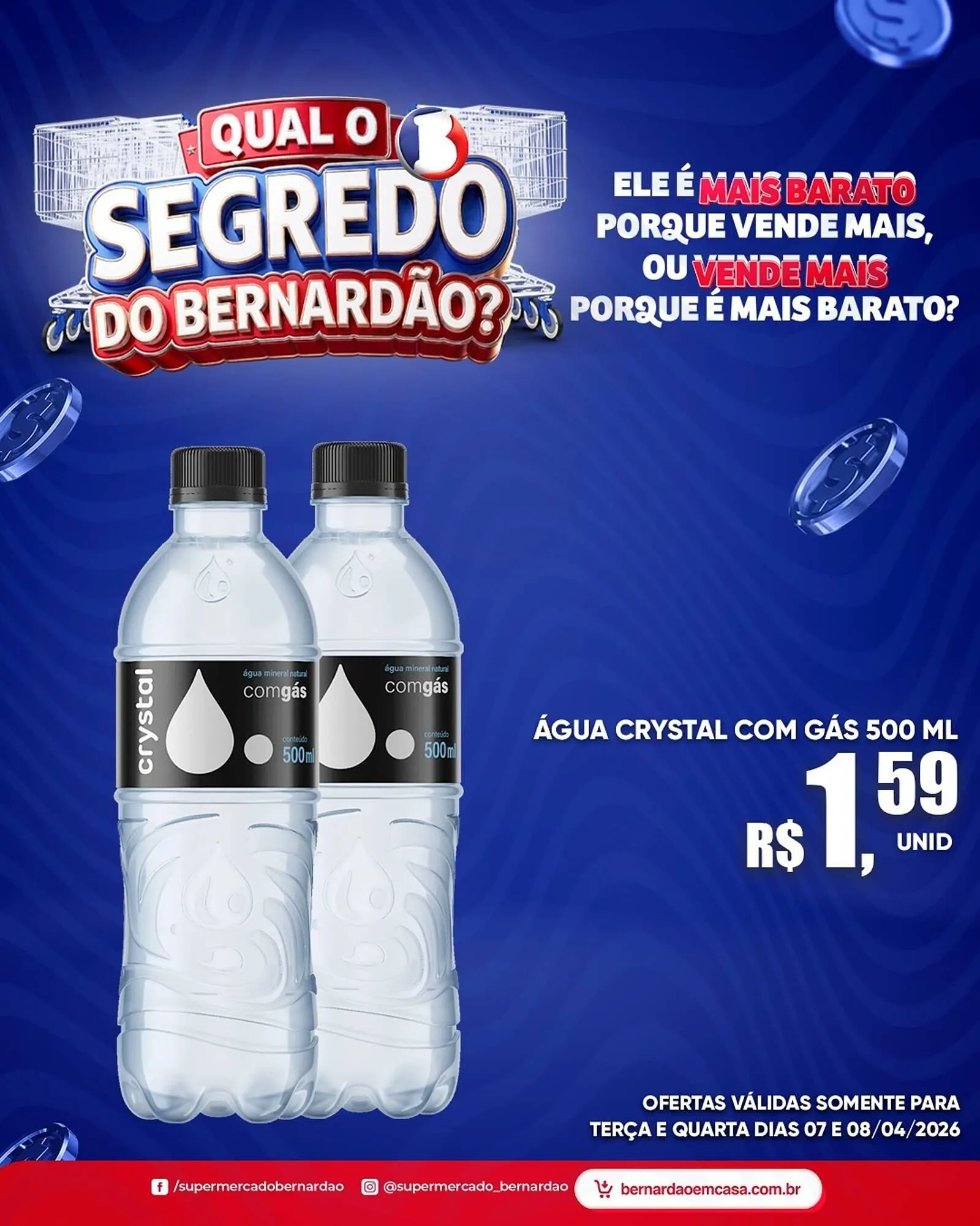 Encarte de Catálogo Supermercado Bernardão 7 de abril até 8 de abril 2026 - Pagina 3