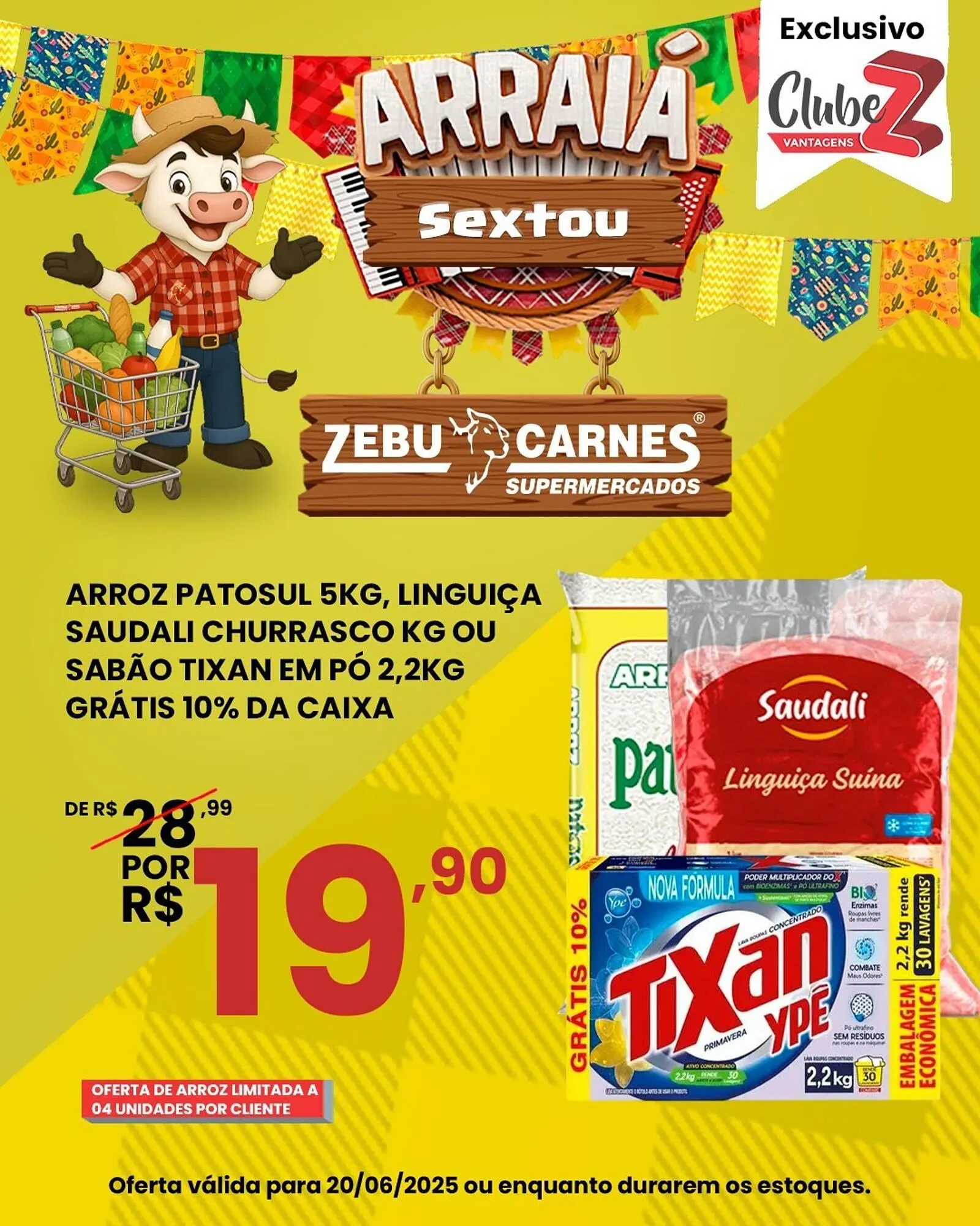 Encarte de Catálogo Zebu Carnes Supermercados 20 de junho até 20 de junho 2025 - Pagina 4