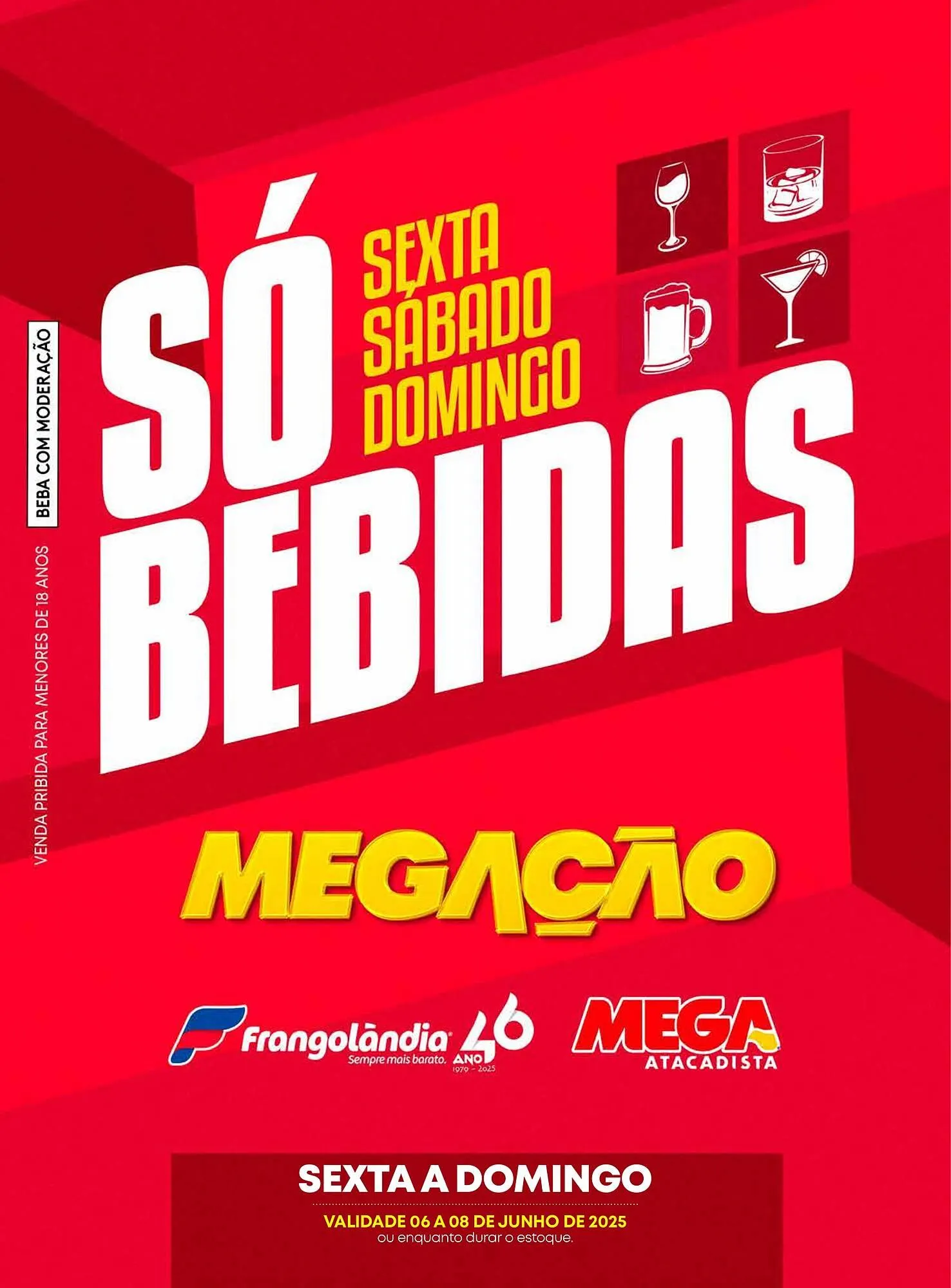 Encarte de Ofertas Frangolândia 6 de junho até 8 de junho 2025 - Pagina 1