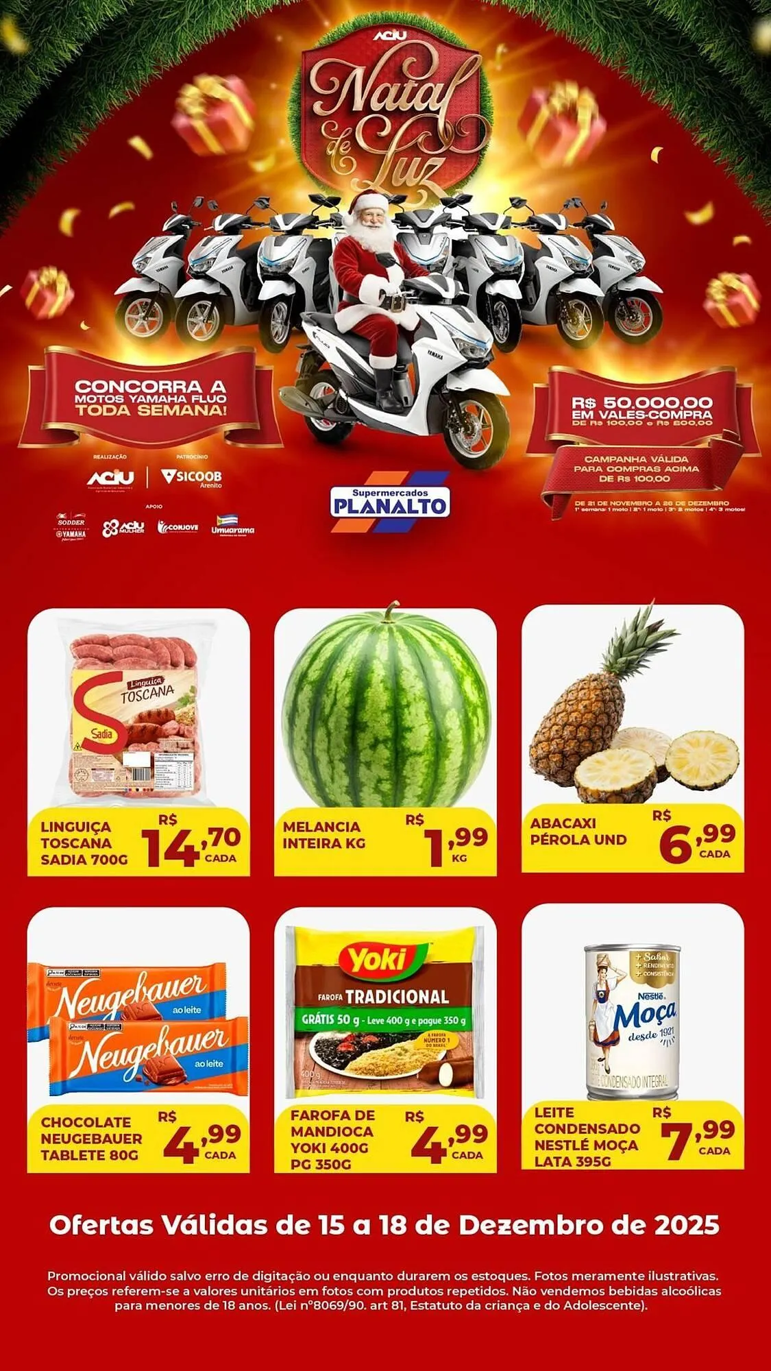 Encarte de Catálogo Supermercados Planalto 16 de dezembro até 18 de dezembro 2025 - Pagina 6