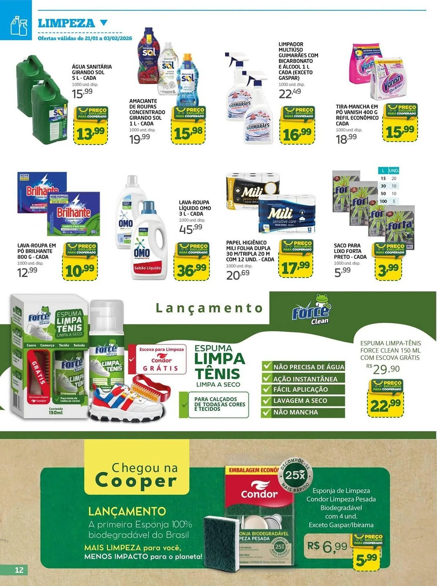 Encarte de Tabloide Cooper 21 de janeiro até 3 de fevereiro 2026 - Pagina 12