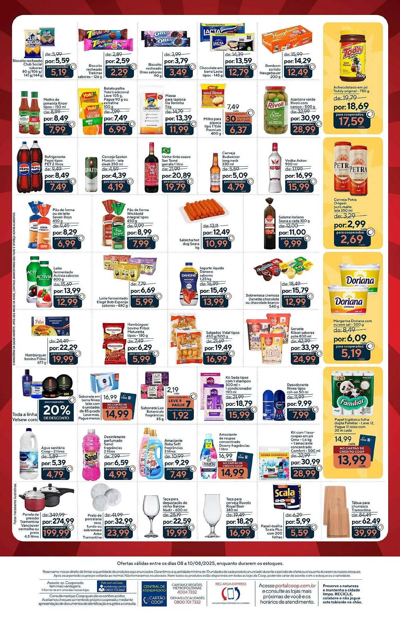 Encarte de Catálogo Drogaria Coop 8 de agosto até 10 de agosto 2025 - Pagina 2