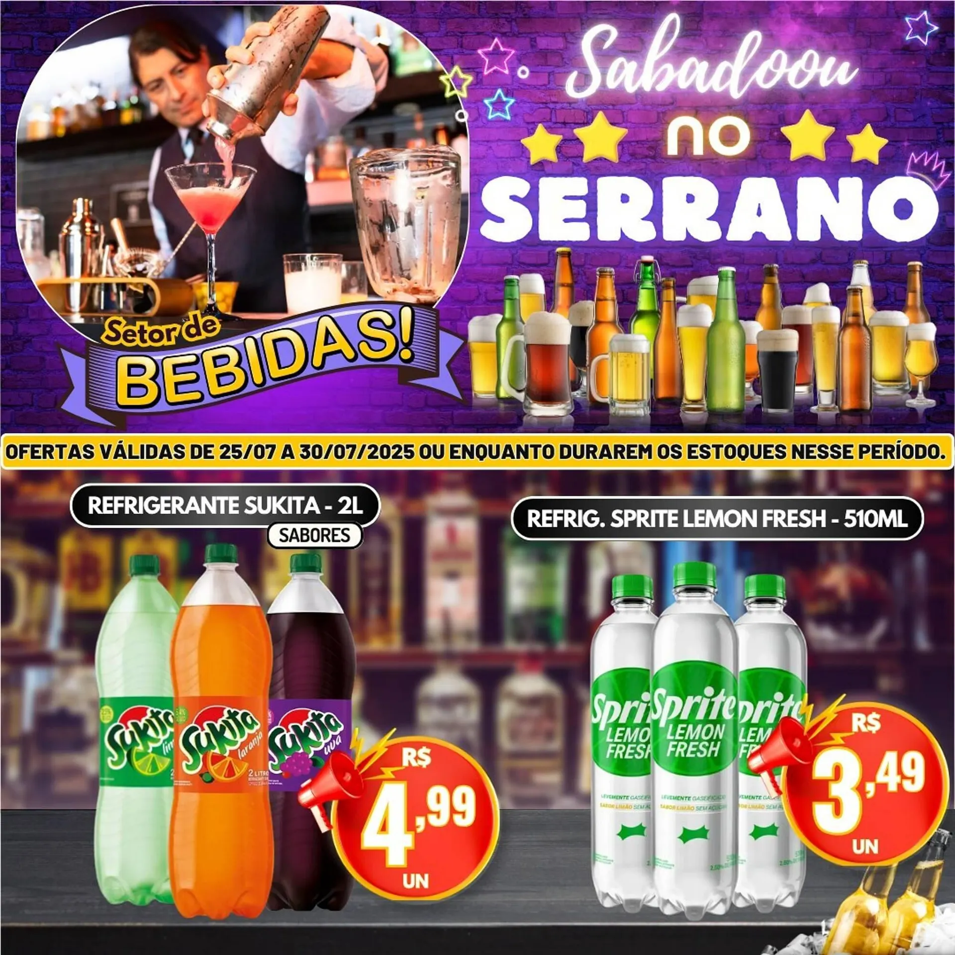 Encarte de Catálogo Serrano Supermercado 27 de julho até 30 de julho 2025 - Pagina 5