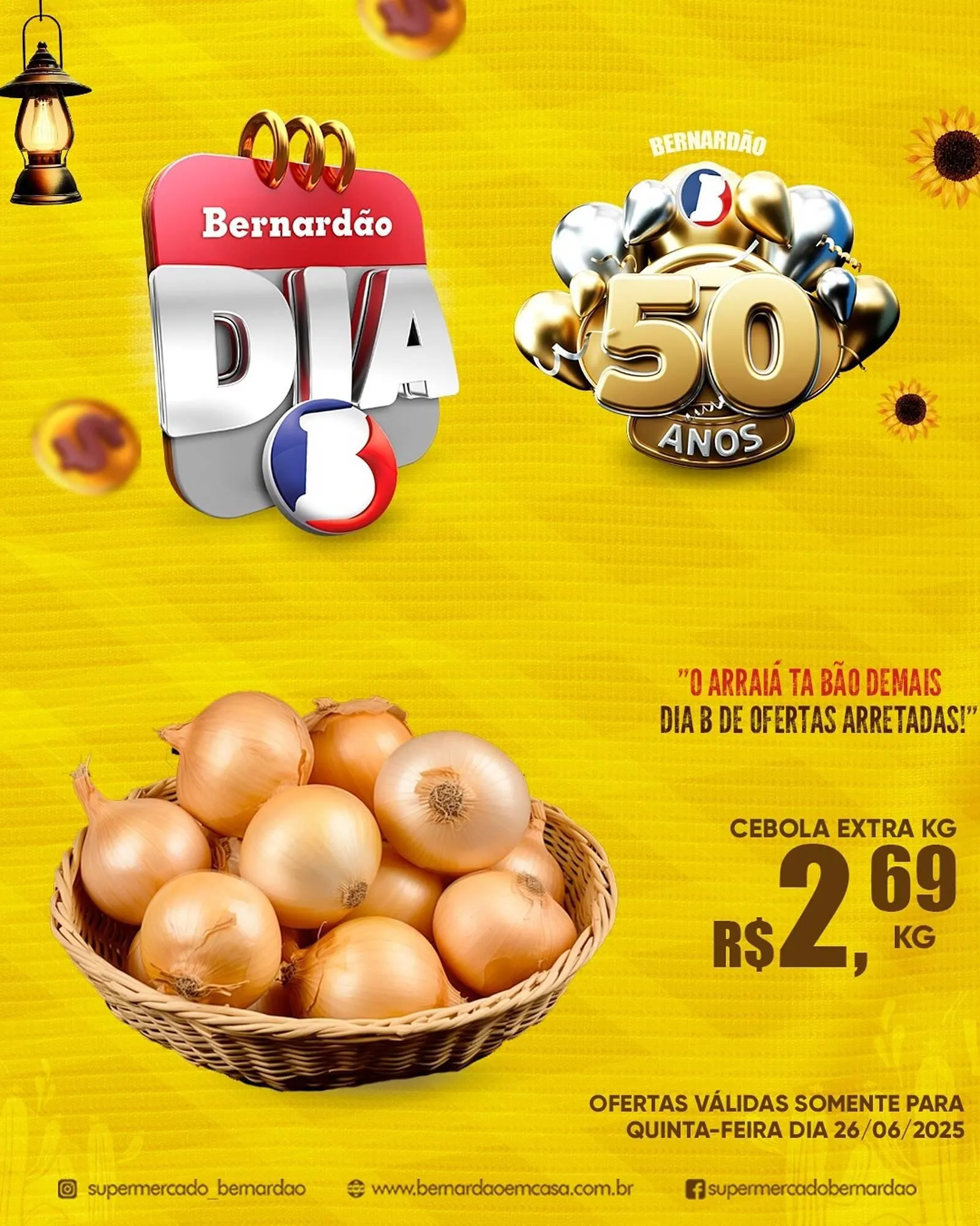 Encarte de Catálogo Supermercado Bernardão 26 de junho até 26 de junho 2025 - Pagina 3