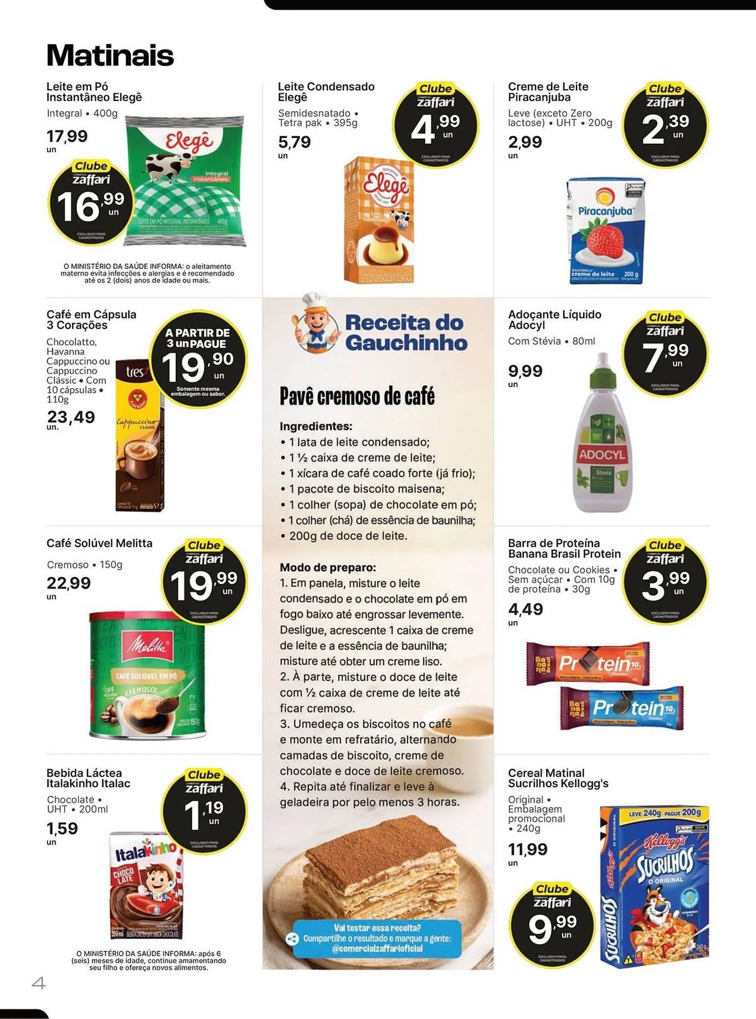 Encarte de Encarte Comercial Zaffari 20 de abril até 3 de maio 2026 - Pagina 4