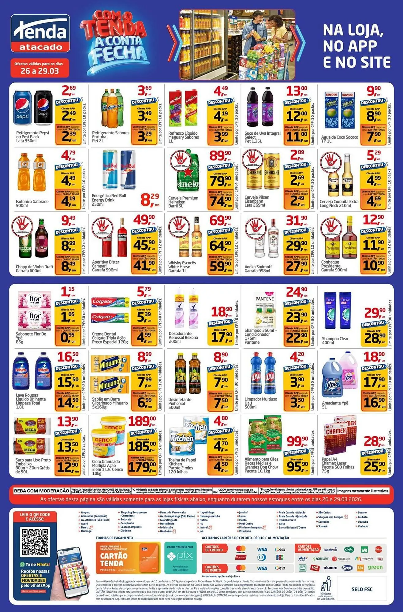 Encarte de Folheto Tenda Atacado 26 de março até 29 de março 2026 - Pagina 4