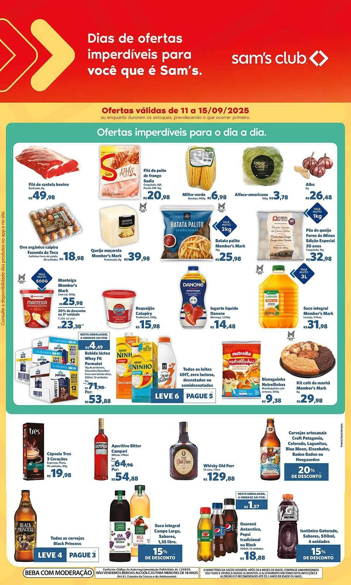 Encarte de Folheto Sam's Club 11 de setembro até 15 de setembro 2025 - Pagina 2
