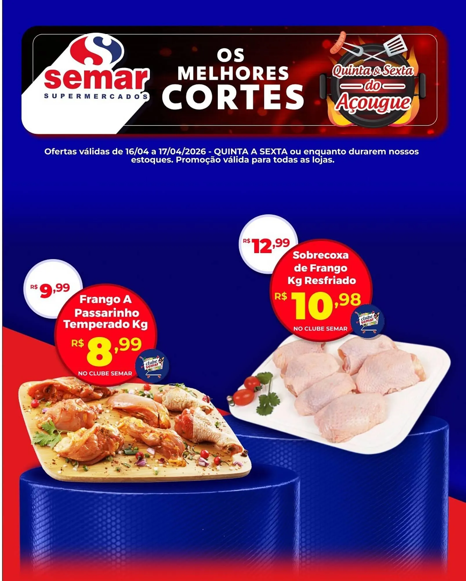 Encarte de Folheto Semar Supermercado 15 de abril até 17 de abril 2026 - Pagina 2