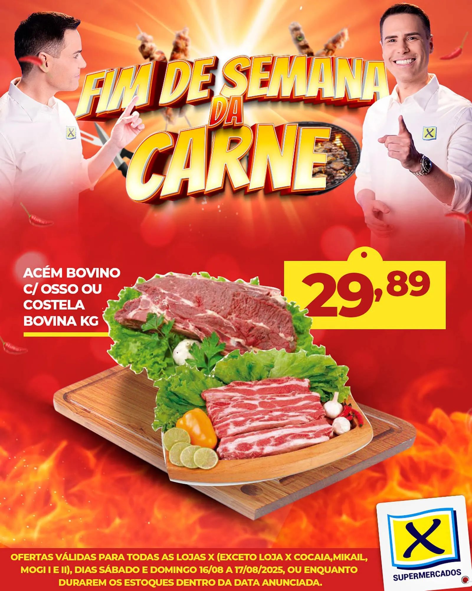 Encarte de Catálogo X Supermercados 16 de agosto até 17 de agosto 2025 - Pagina 4