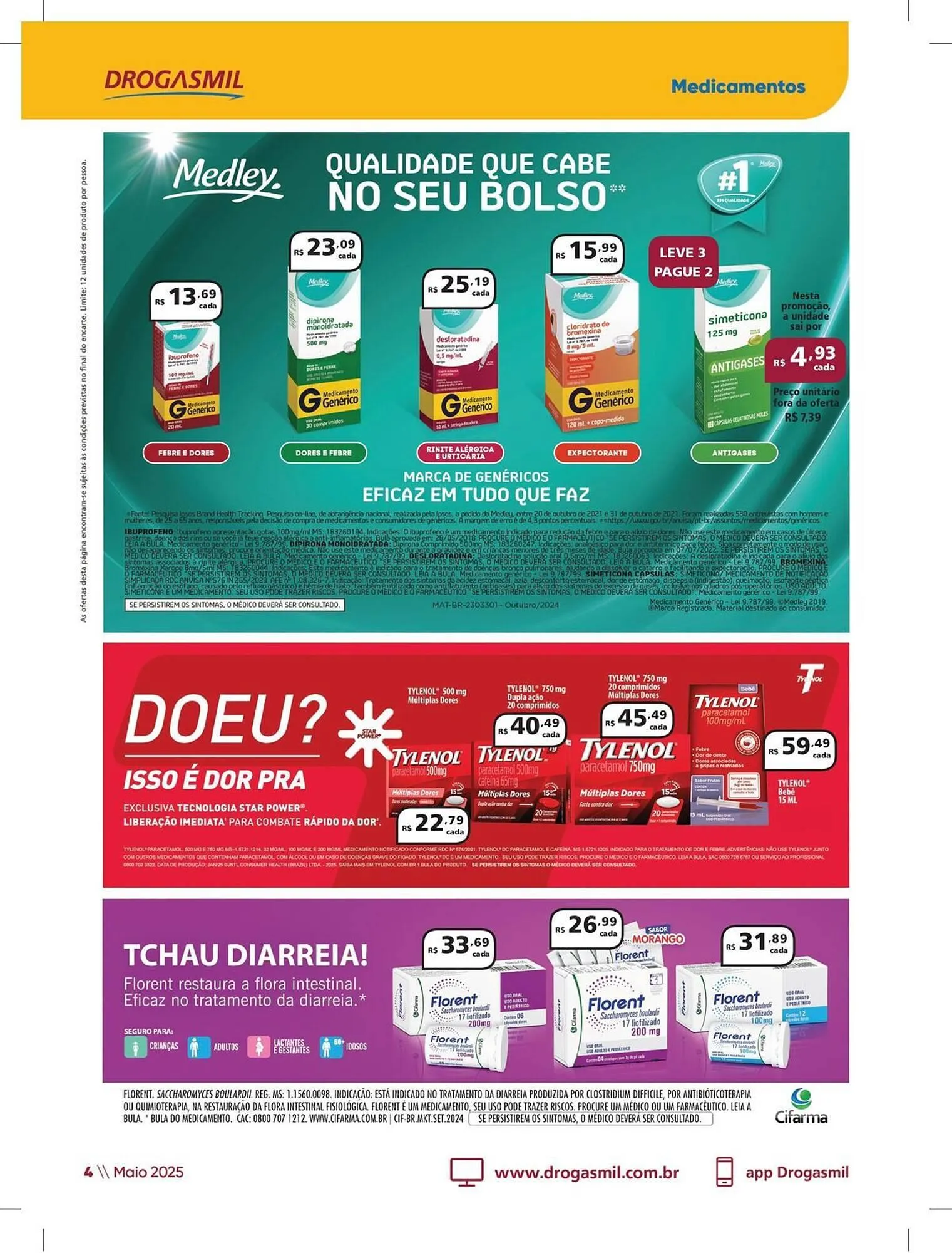 Encarte de Catálogo Drogasmil 5 de maio até 1 de junho 2025 - Pagina 4