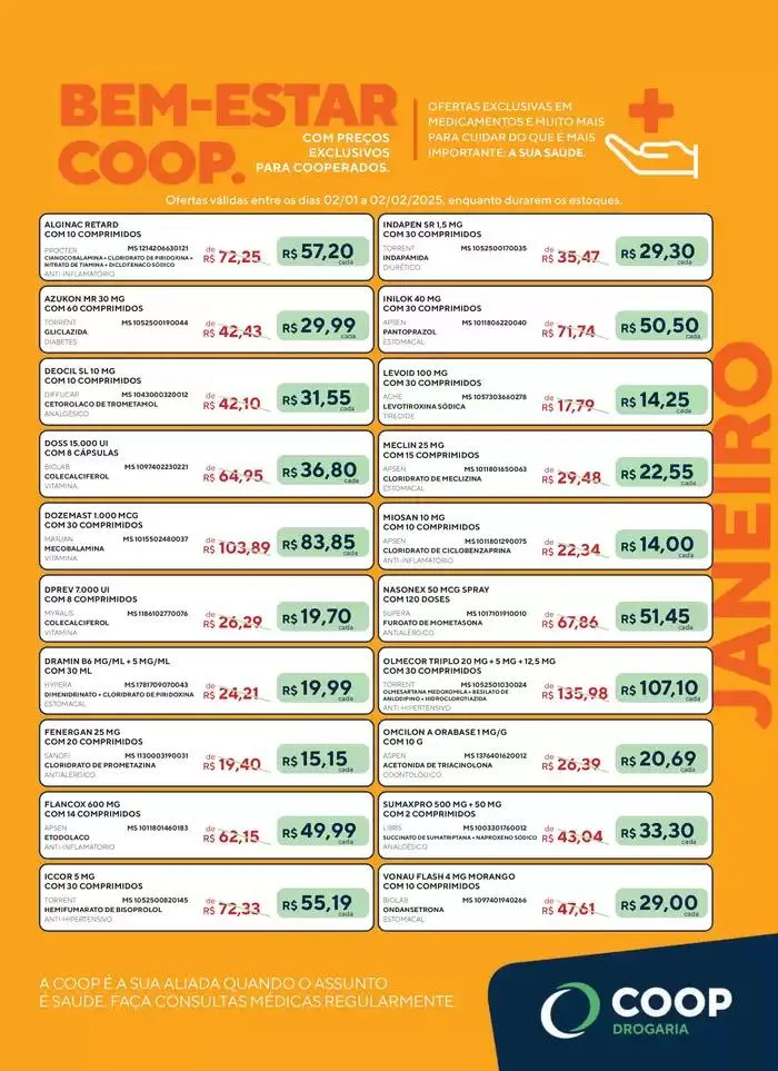 Encarte de Promoções De Verão A Estação Mais Quente 2 de janeiro até 2 de fevereiro 2025 - Pagina 22