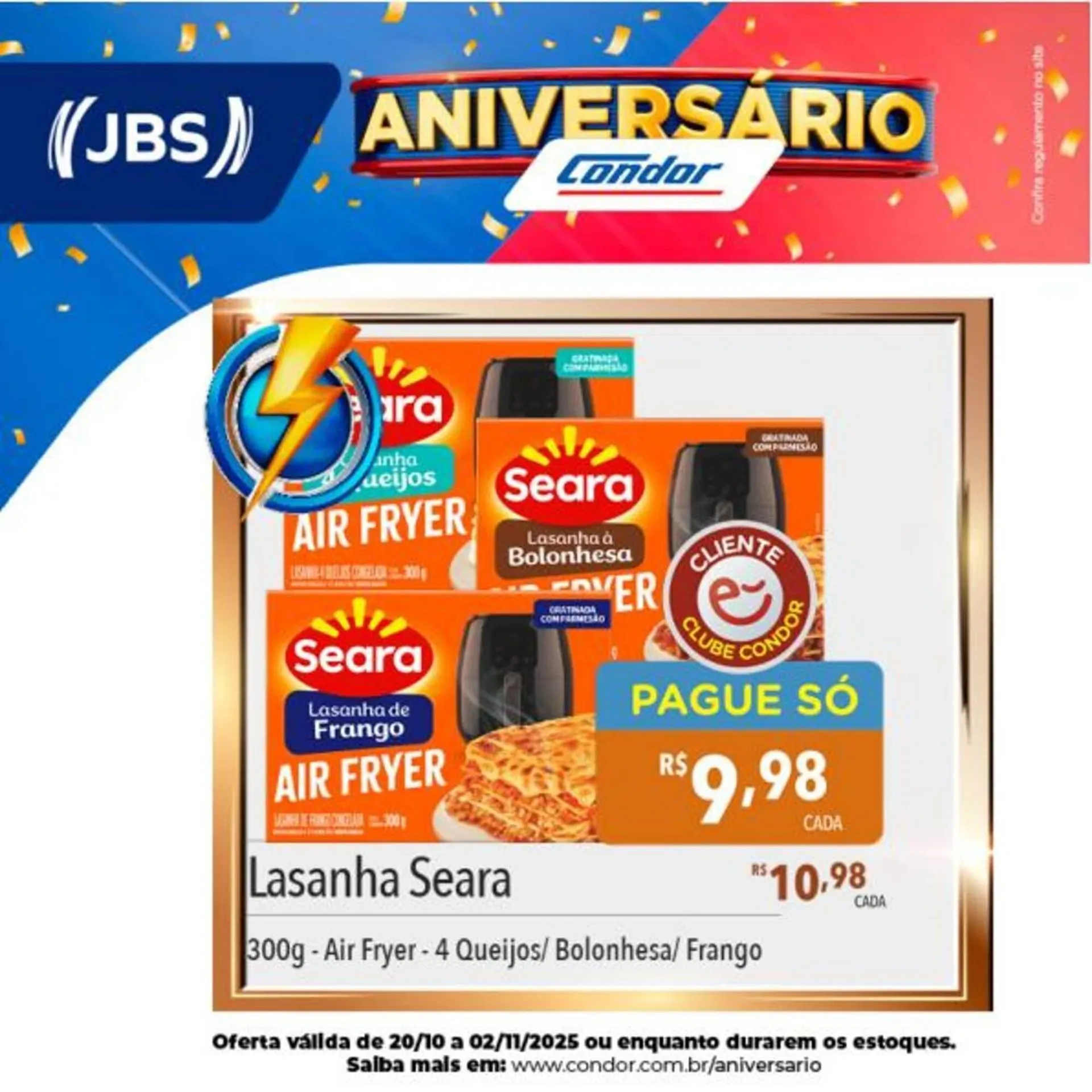 Encarte de Catálogo Supermercados Condor 28 de outubro até 31 de outubro 2025 - Pagina 18