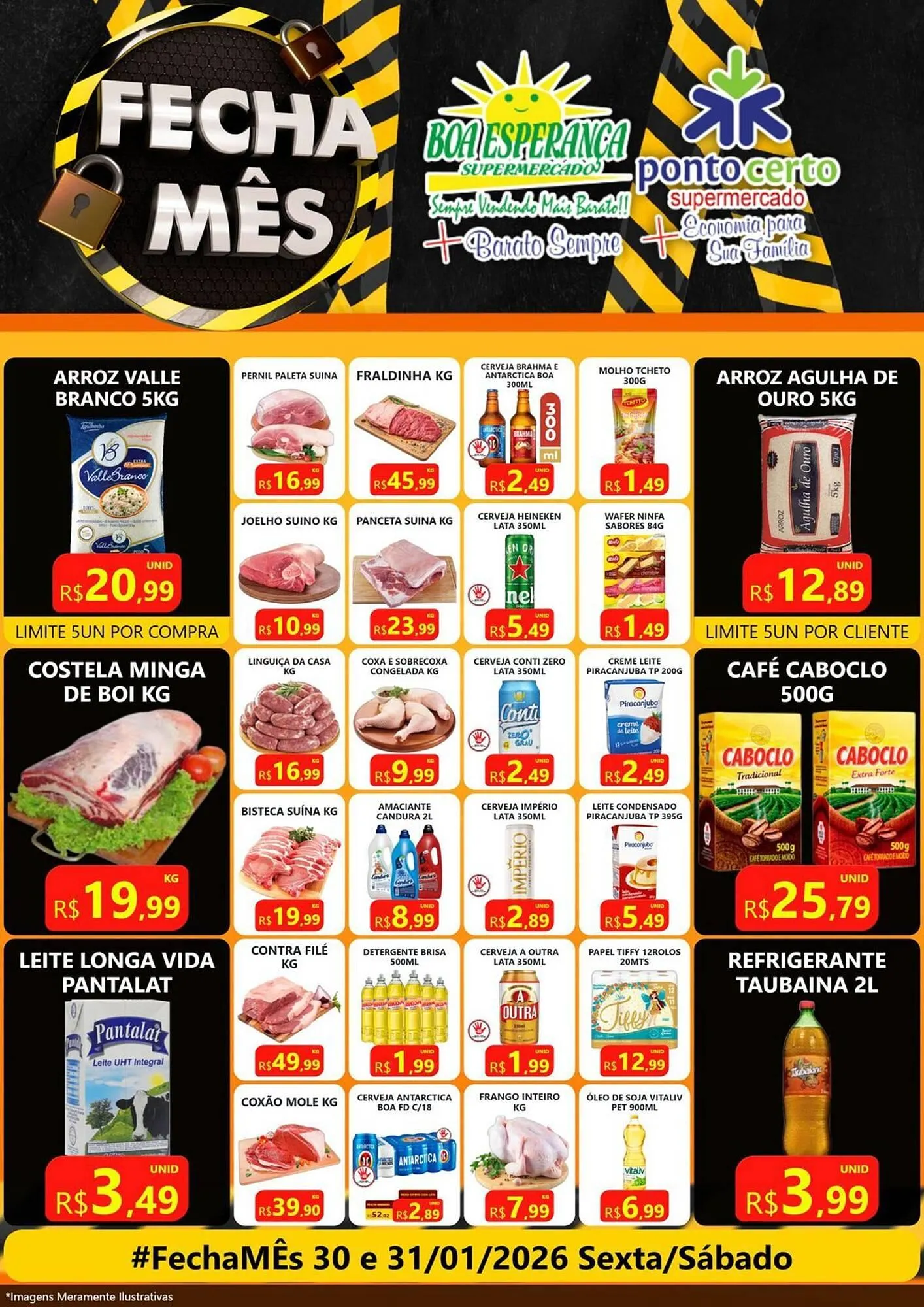 Tabloide Boa Supermercados - 1