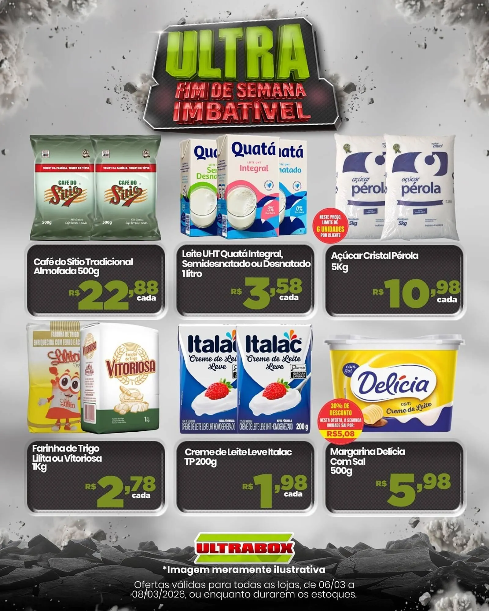 Encarte de Panfleto Ultrabox 6 de março até 8 de março 2026 - Pagina 3