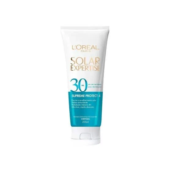 Protetor Solar L'Oréal Paris FPS30 Supreme Protetor 200ml