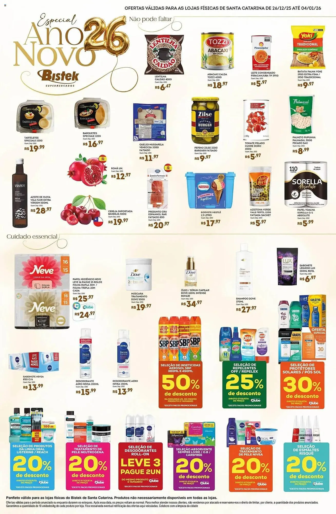 Encarte de Encarte Bistek Supermercados 26 de dezembro até 4 de janeiro 2026 - Pagina 2