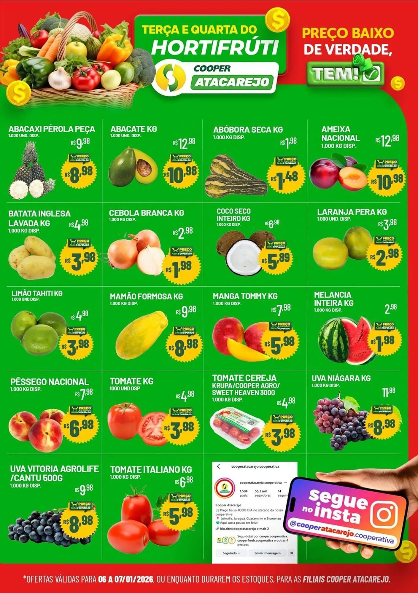 Encarte de Tabloide Cooper 6 de janeiro até 7 de janeiro 2026 - Pagina 1