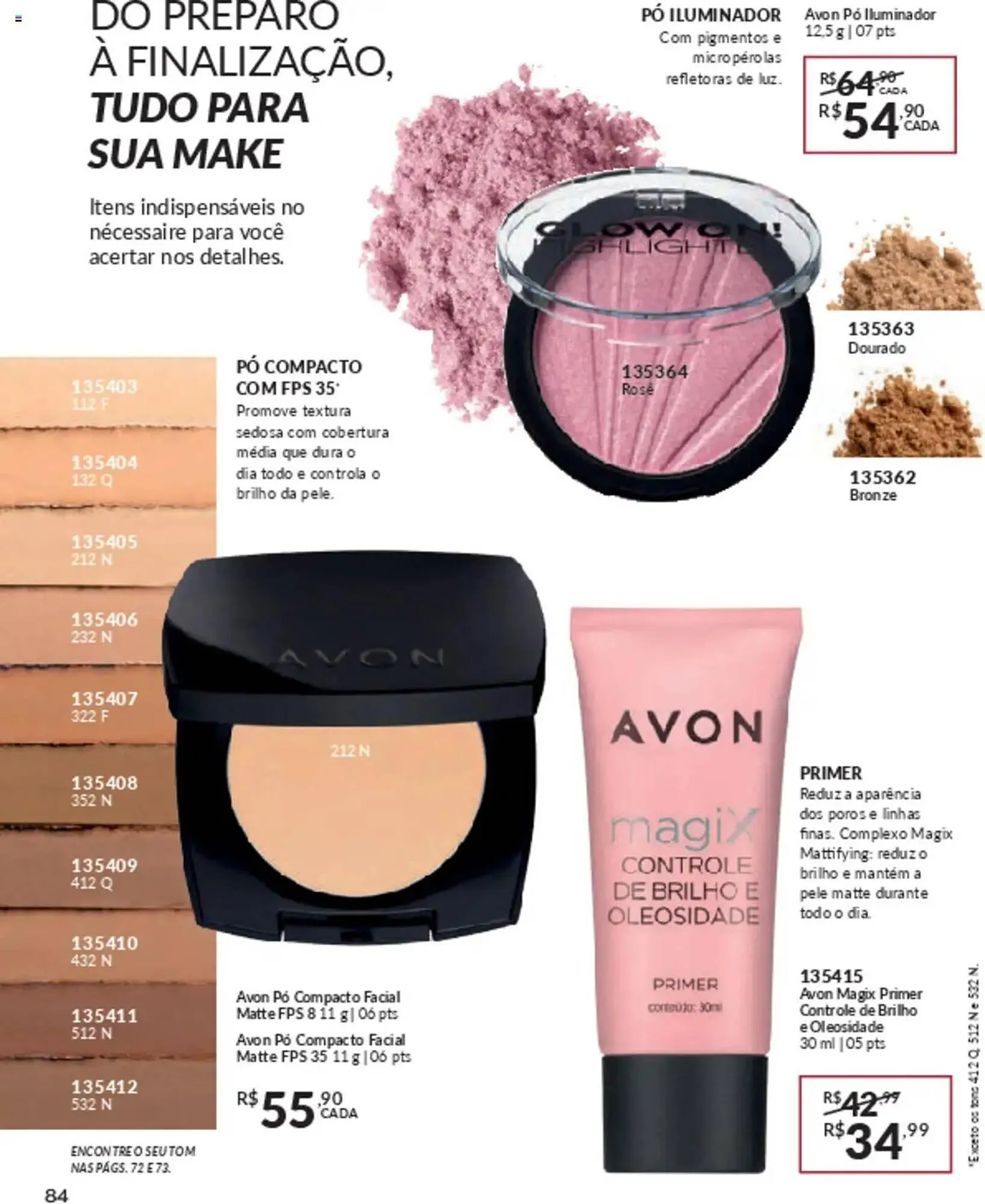 Encarte de Catálogo Avon 10 de março até 30 de junho 2025 - Pagina 84