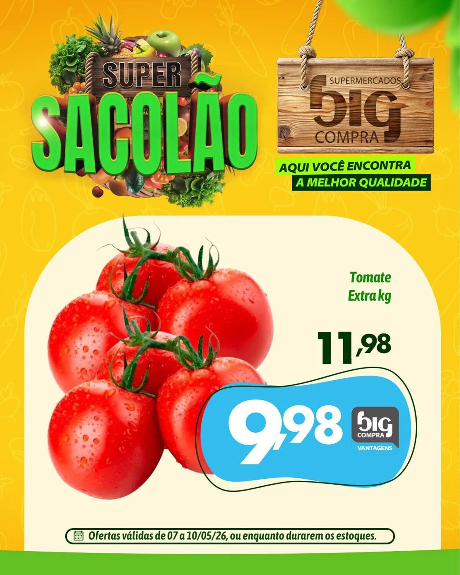 Encarte de Catálogo Supermercados Big Compra 7 de maio até 10 de maio 2026 - Pagina 2