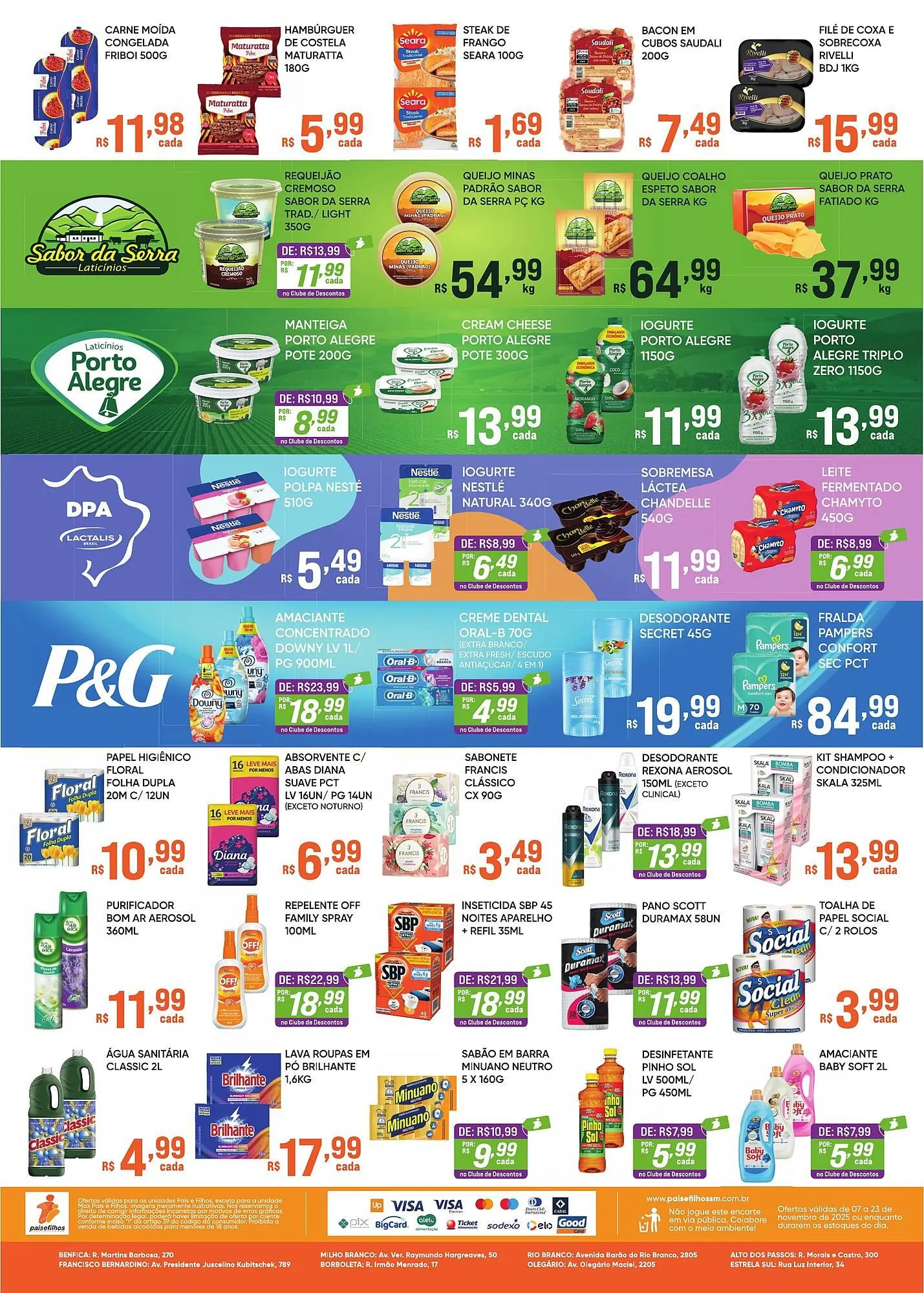 Encarte de Catálogo Pais e Filhos Supermercados 10 de novembro até 23 de novembro 2025 - Pagina 4