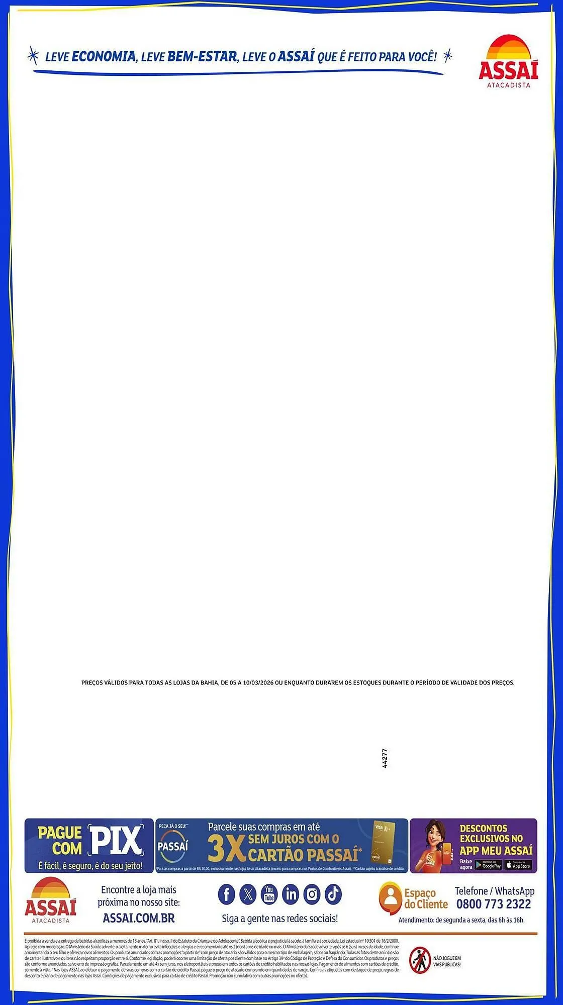 Encarte de Encarte Assaí Atacadista 4 de maio até 10 de maio 2026 - Pagina 2