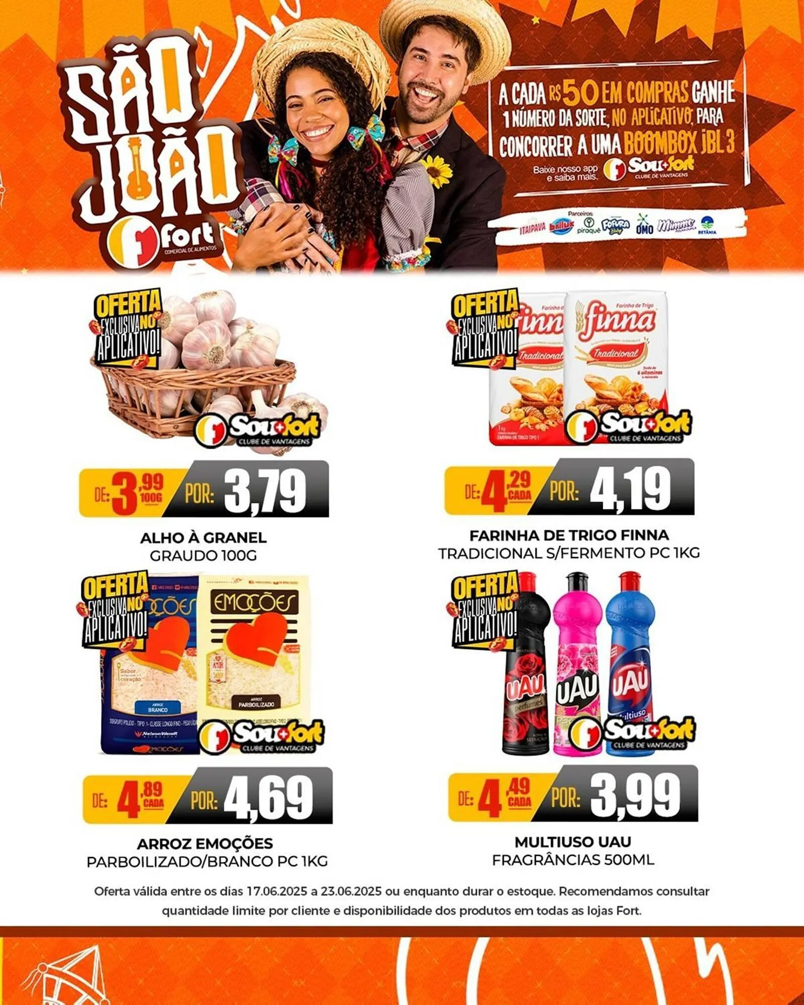 Encarte de Catálogo Fort Atacadista 17 de junho até 23 de junho 2025 - Pagina 3