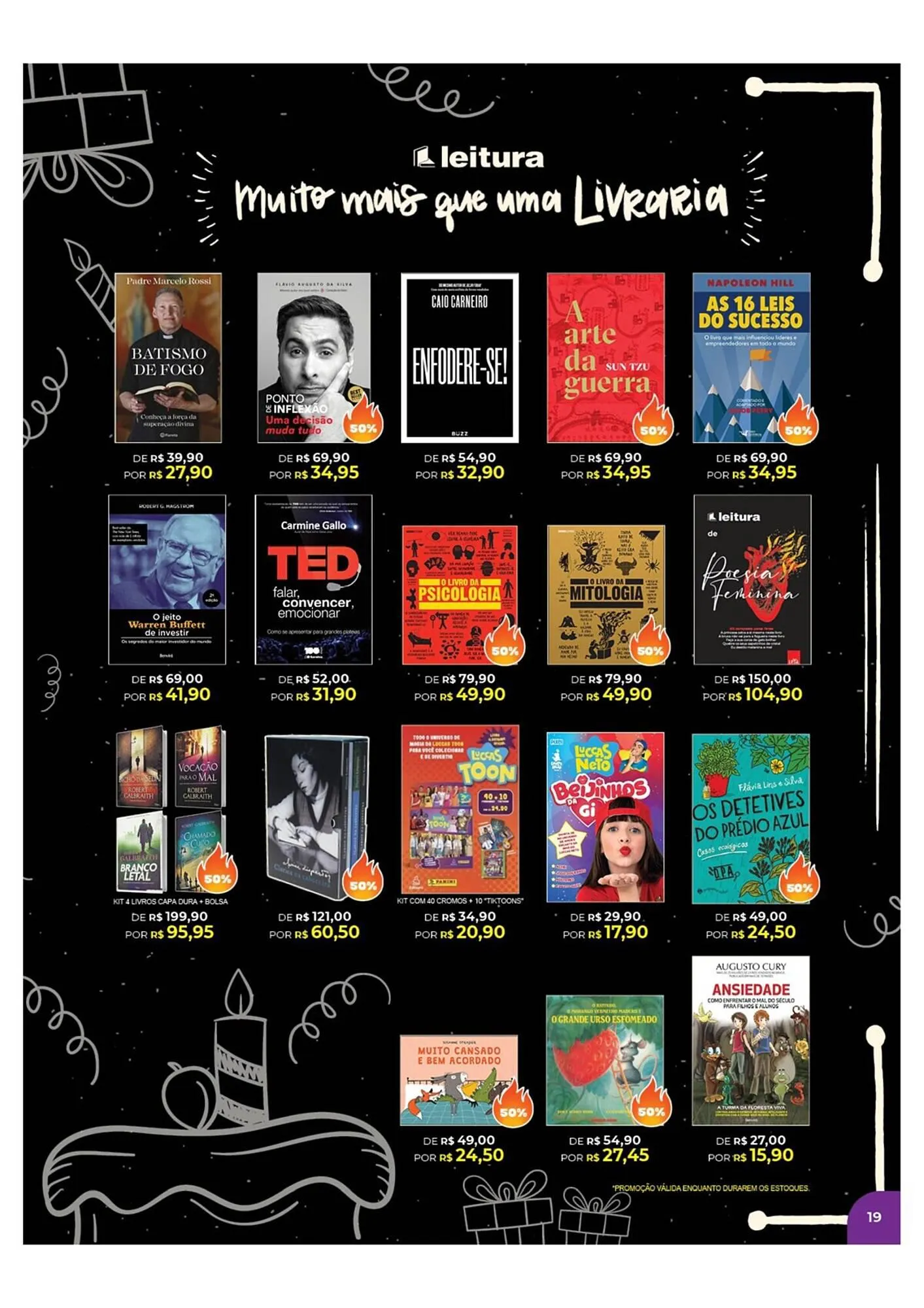 Encarte de Catálogo Livraria Leitura 13 de junho até 16 de julho 2023 - Pagina 19