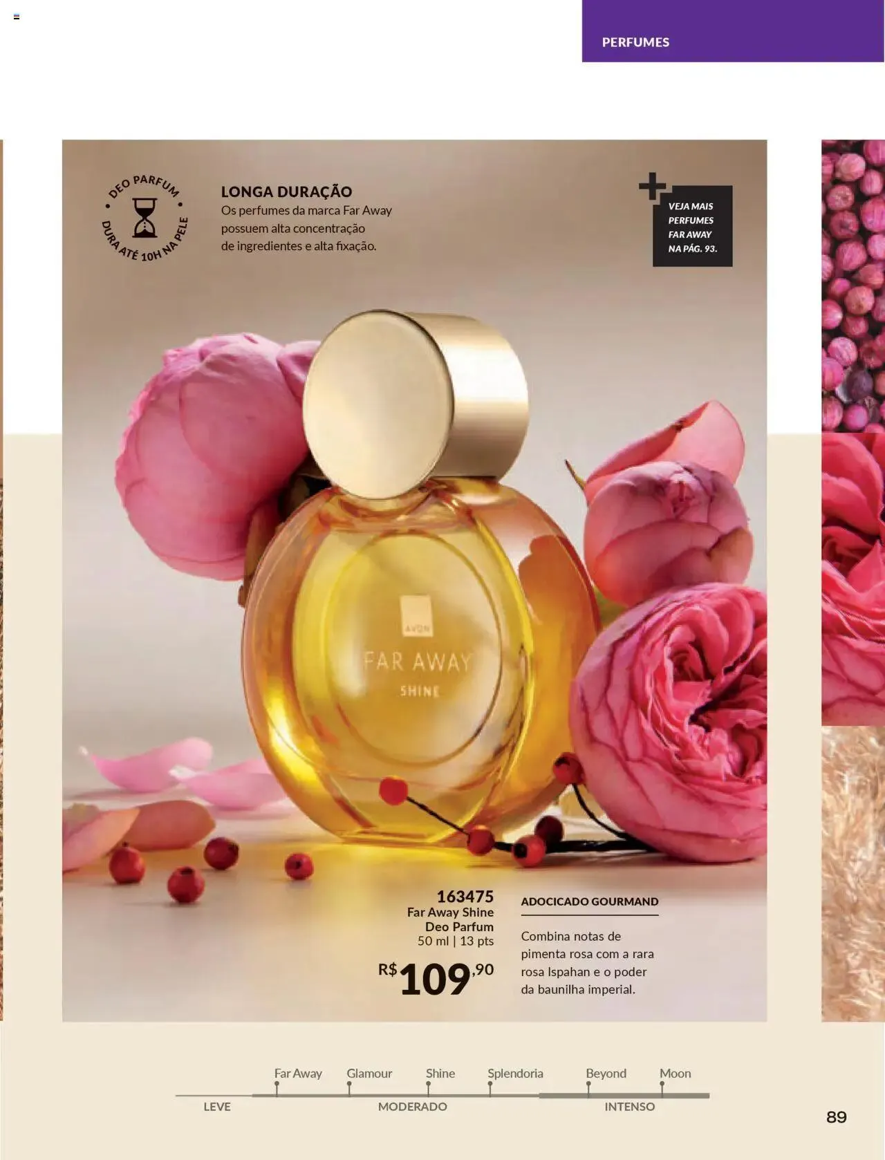 Encarte de Avon - Campanha 07 3 de abril até 1 de maio 2025 - Pagina 89