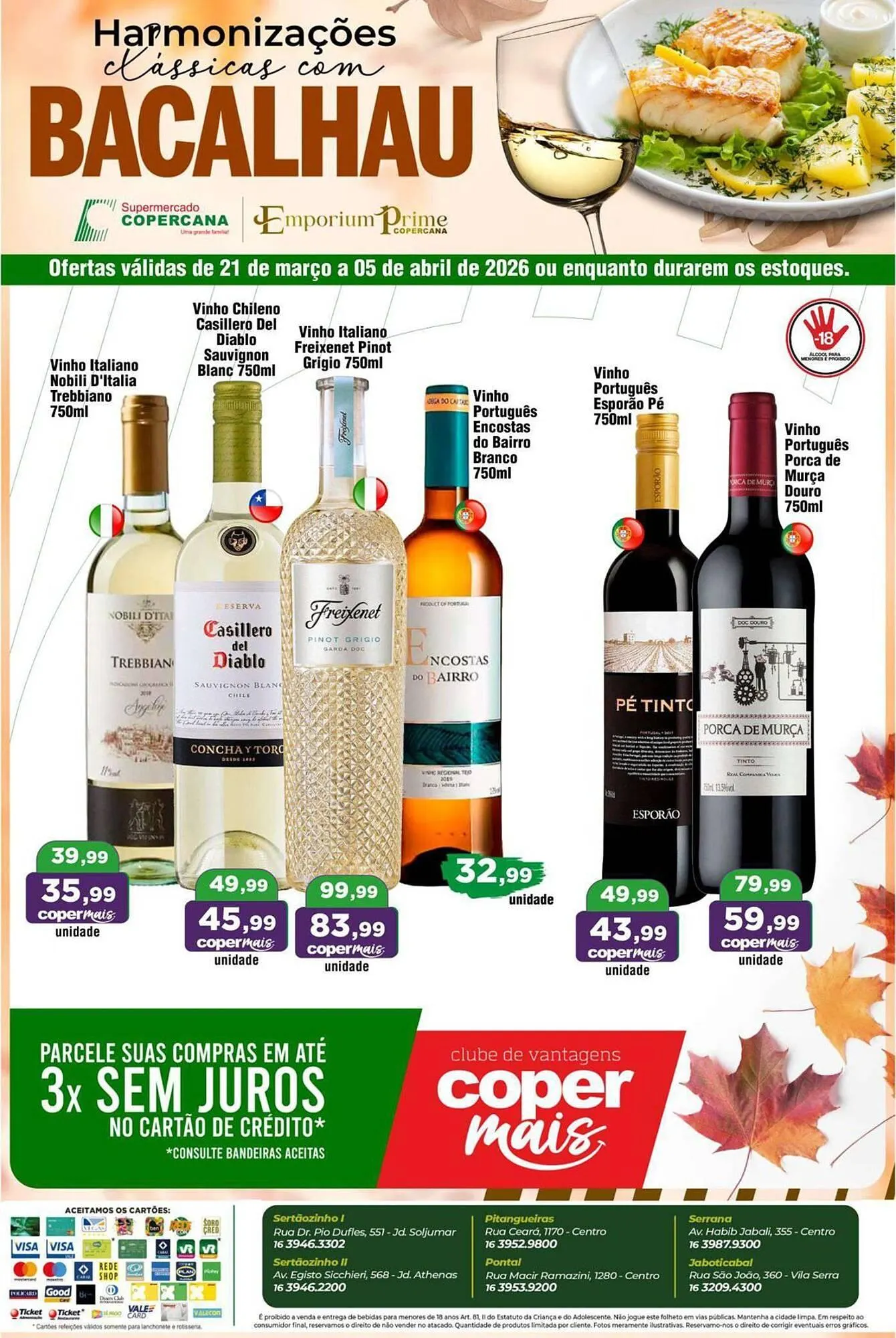 Encarte de Tabloide Copercana 21 de março até 5 de abril 2026 - Pagina 1