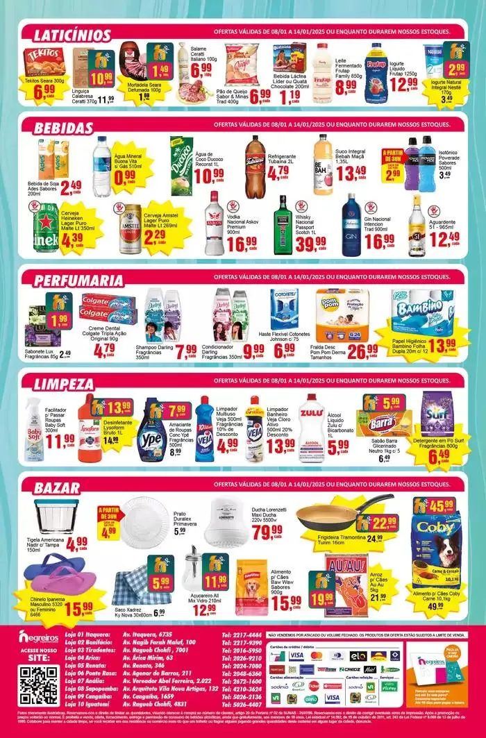 Encarte de Encarte Negreiros Supermercados 8 de janeiro até 14 de janeiro 2025 - Pagina 4