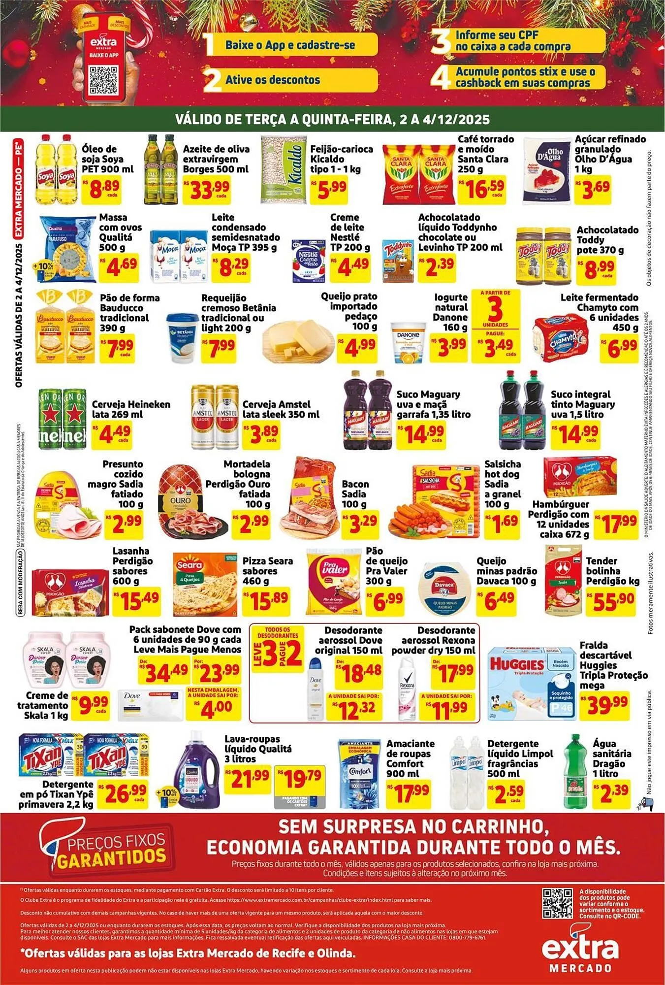 Encarte de Encarte Mercado Extra 2 de dezembro até 4 de dezembro 2025 - Pagina 2