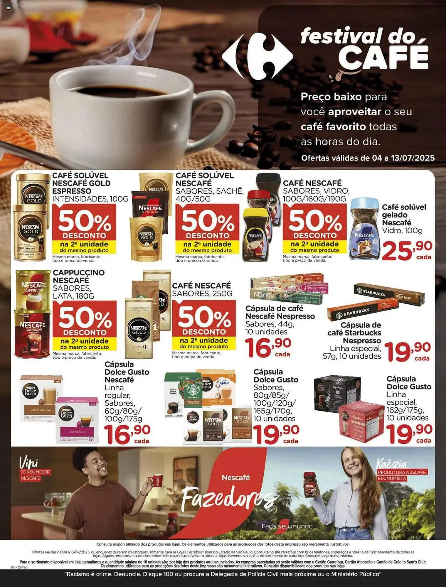 Encarte de Catálogo Carrefour 4 de julho até 13 de julho 2025 - Pagina 1