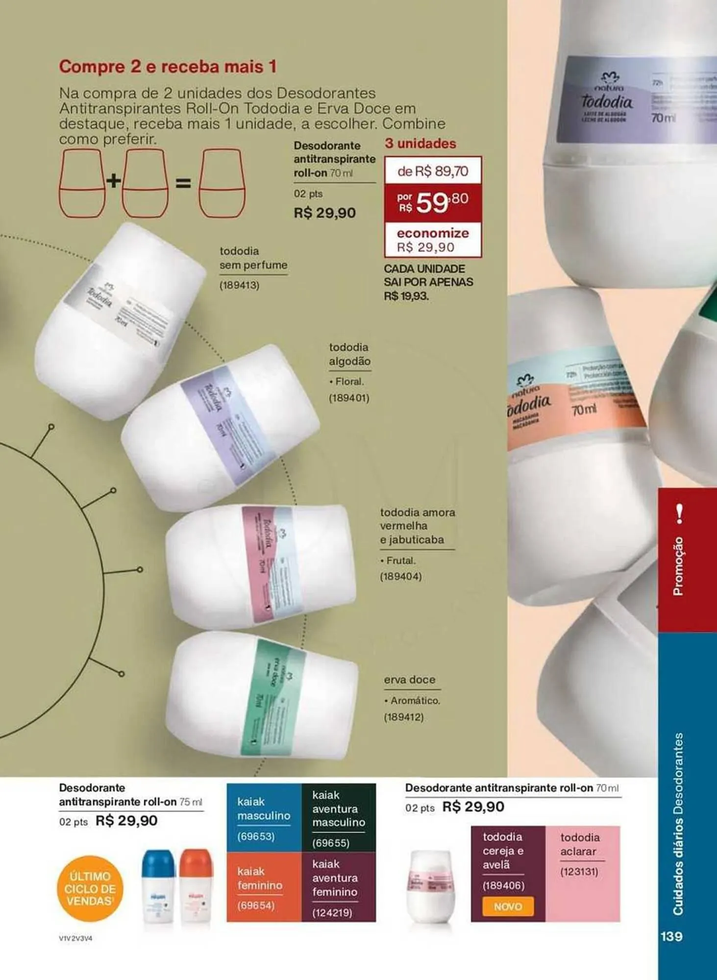 Encarte de Catálogo Natura 24 de abril até 30 de maio 2025 - Pagina 139