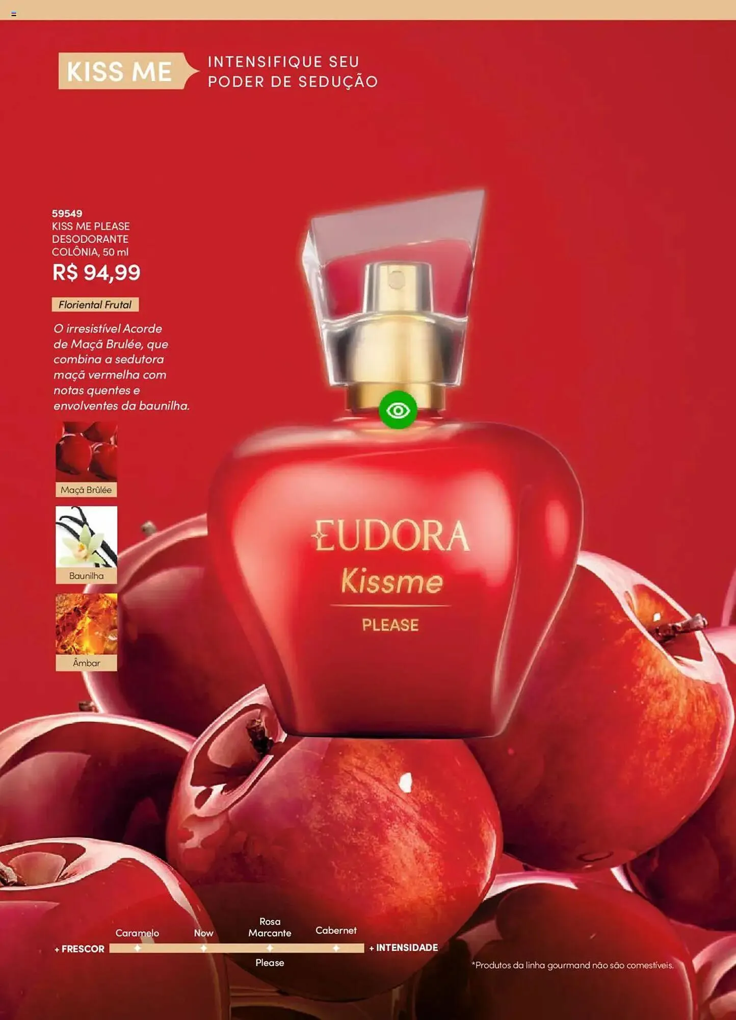 Encarte de Catálogo Eudora 25 de junho até 17 de julho 2025 - Pagina 36