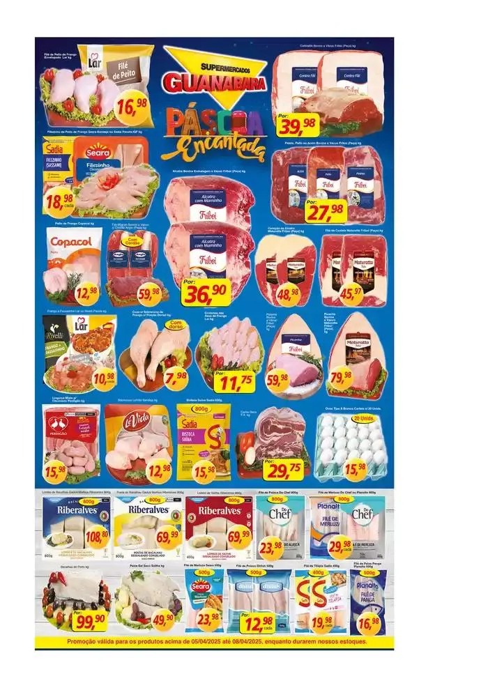 Encarte de Encarte Supermercados Guanabara 7 de abril até 8 de abril 2025 - Pagina 5
