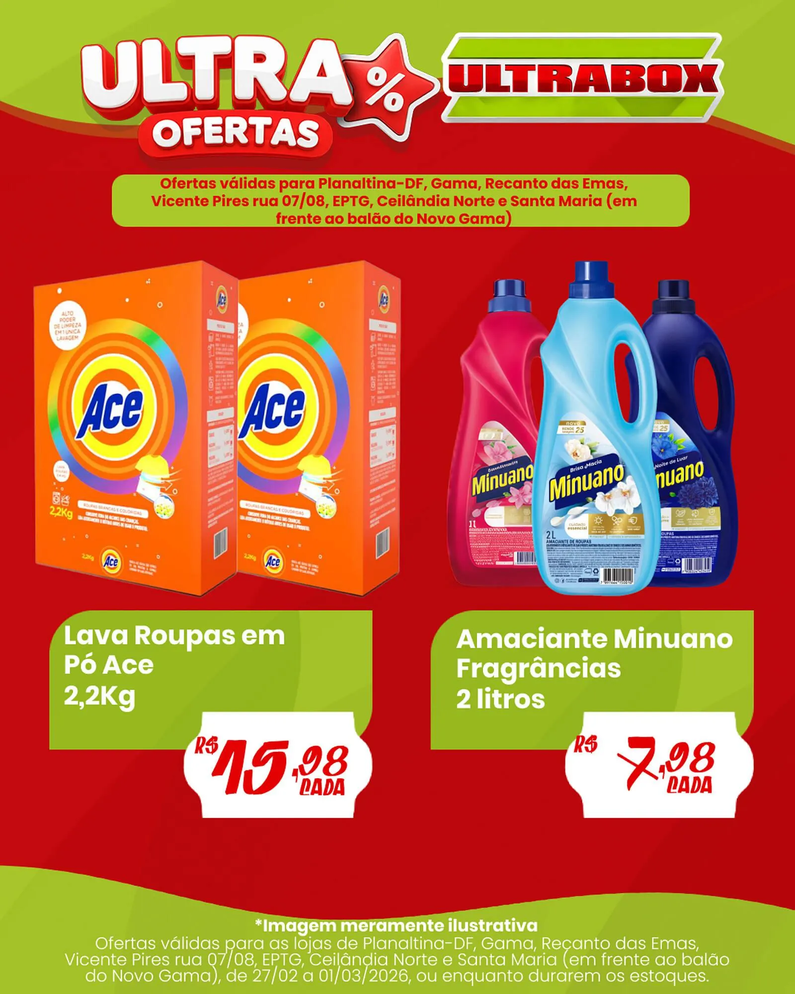 Encarte de Panfleto Ultrabox 27 de fevereiro até 1 de março 2026 - Pagina 2