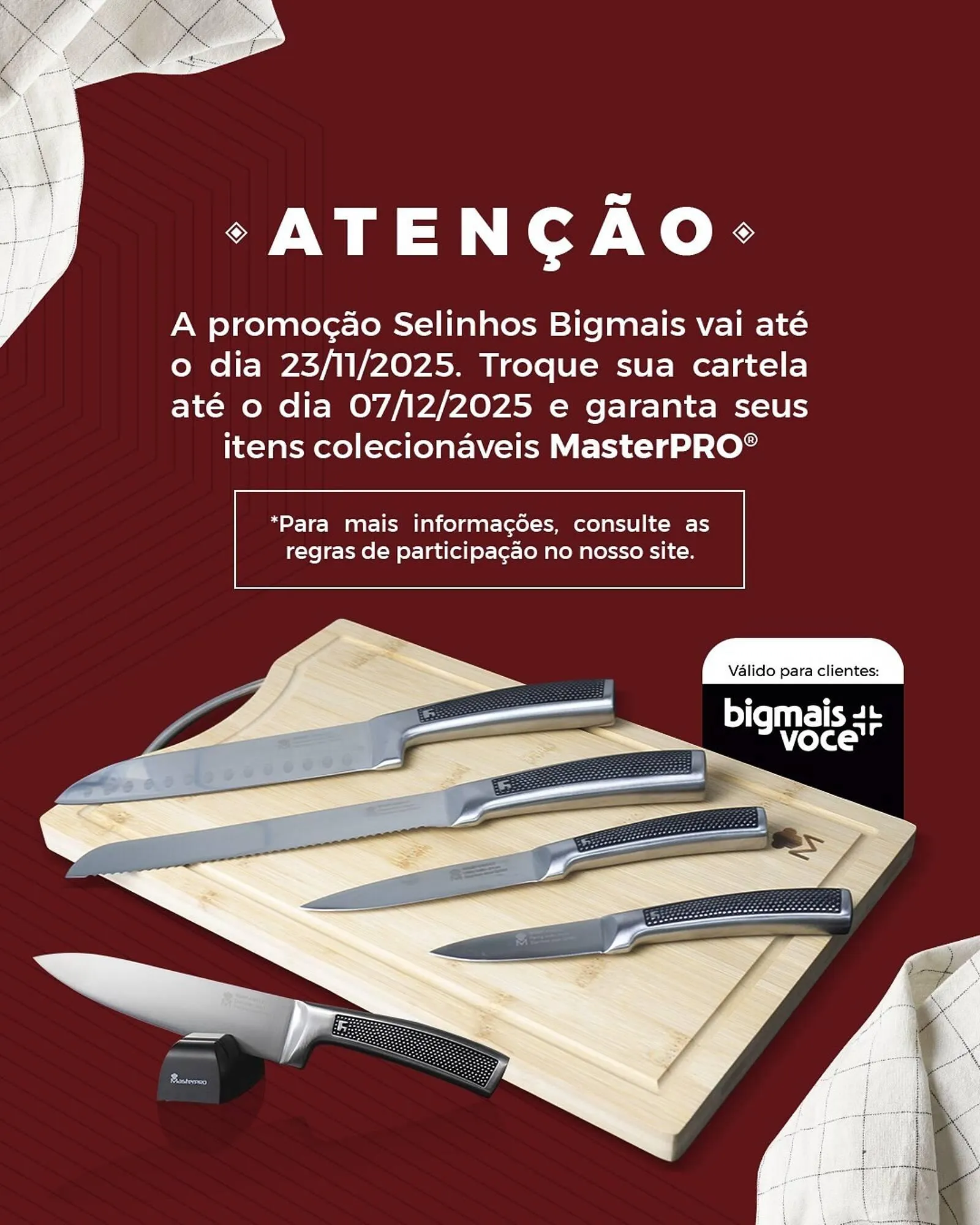 Encarte de Catálogo Big Mais Supermercados 23 de novembro até 7 de dezembro 2025 - Pagina 1