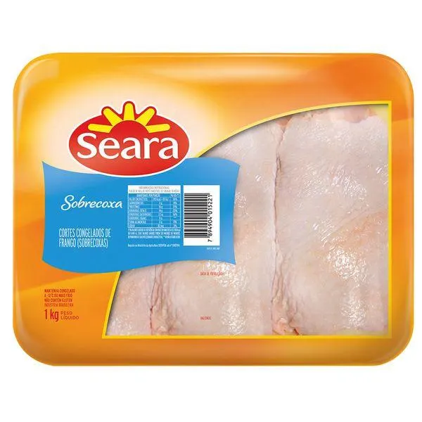 Sobrecoxa de Frango Seara Bandeja 1kg