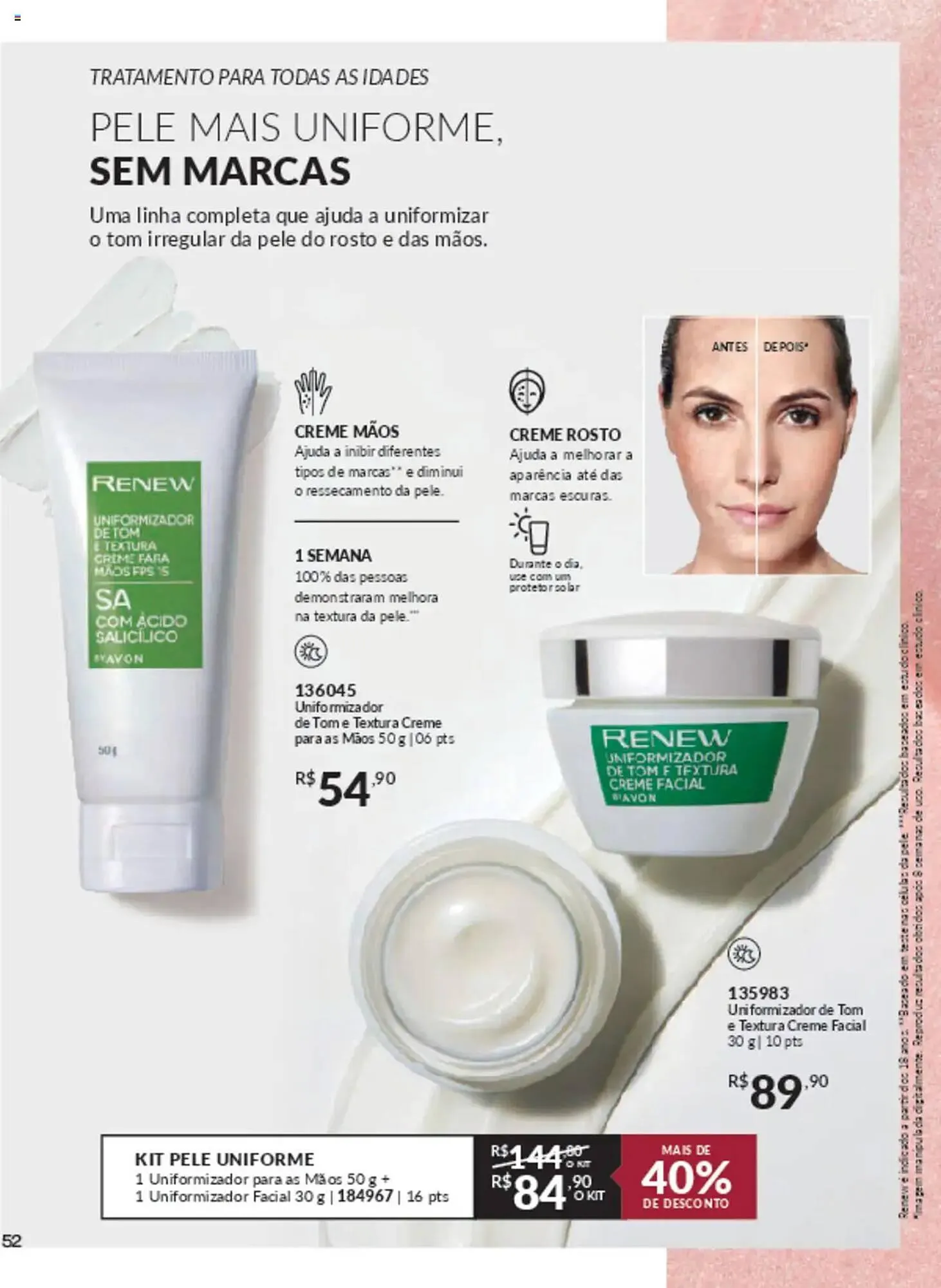 Encarte de Catálogo Avon 10 de março até 30 de junho 2025 - Pagina 52