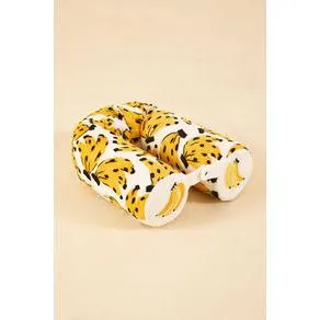 Almofada De Viagem Relax Estampada Bossa Banana - Multicolorido - U