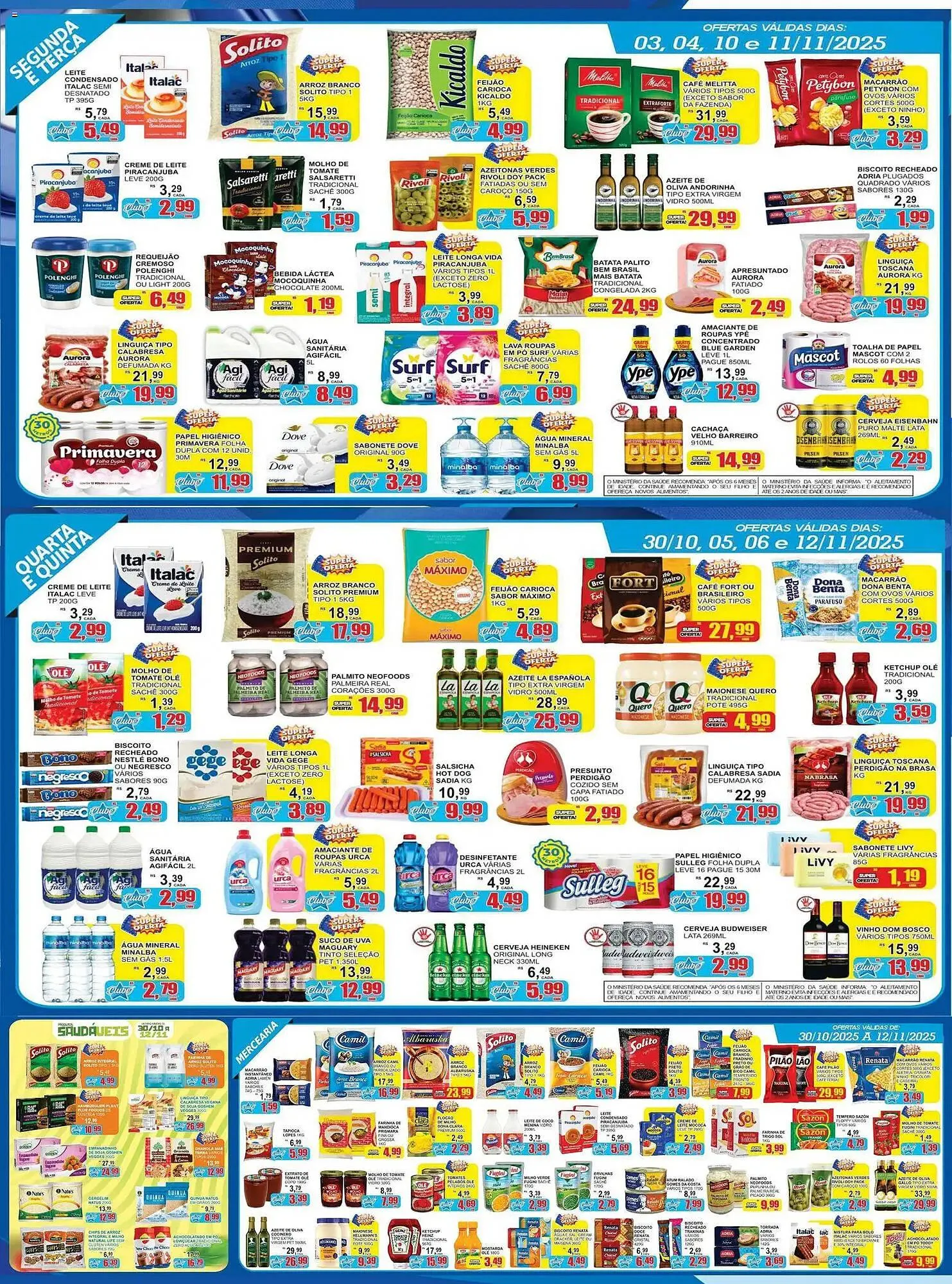 Encarte de Folheto Supermercado Estrela Azul 30 de outubro até 12 de novembro 2025 - Pagina 2