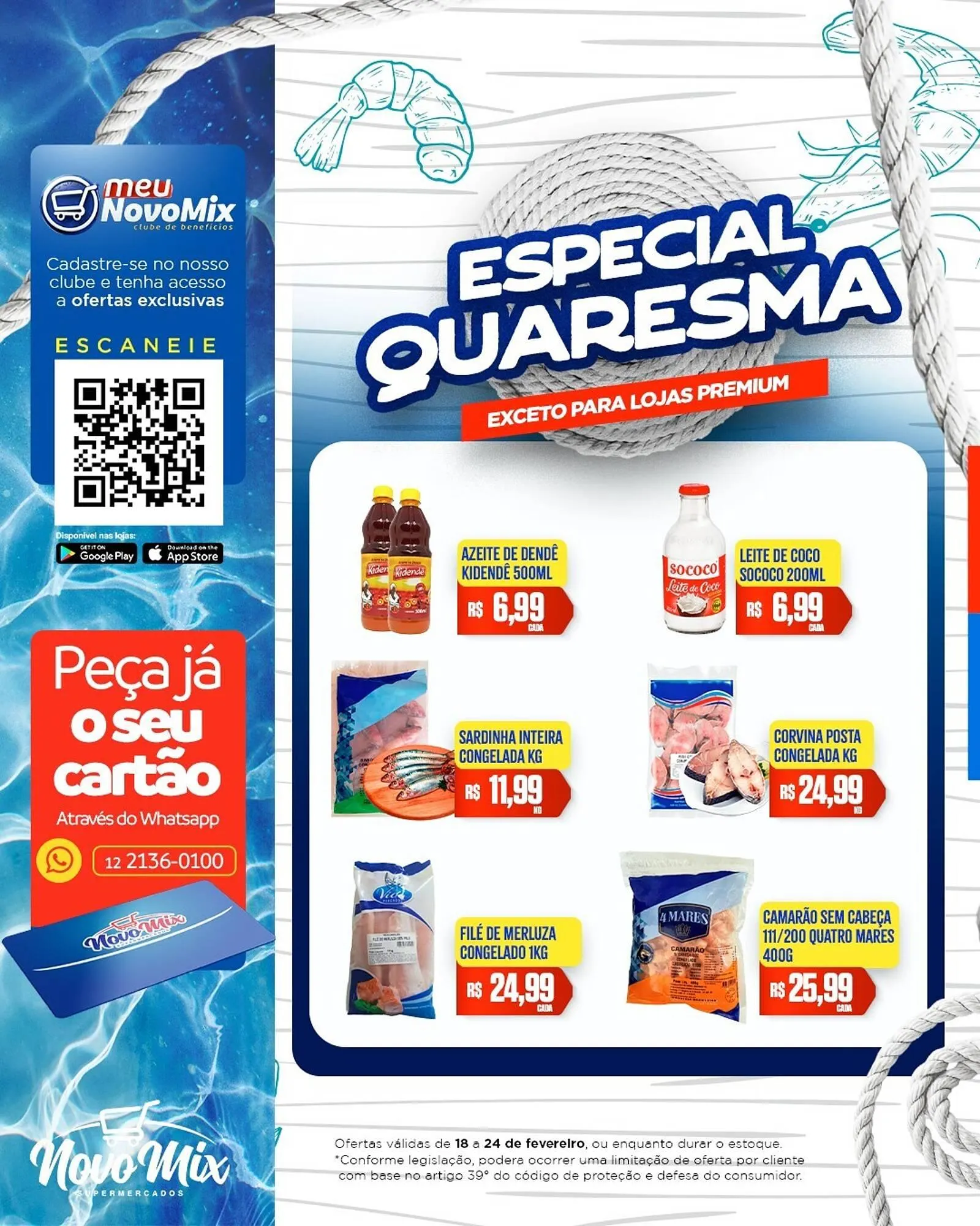 Encarte de Encarte Novo Mix 19 de fevereiro até 24 de fevereiro 2026 - Pagina 1