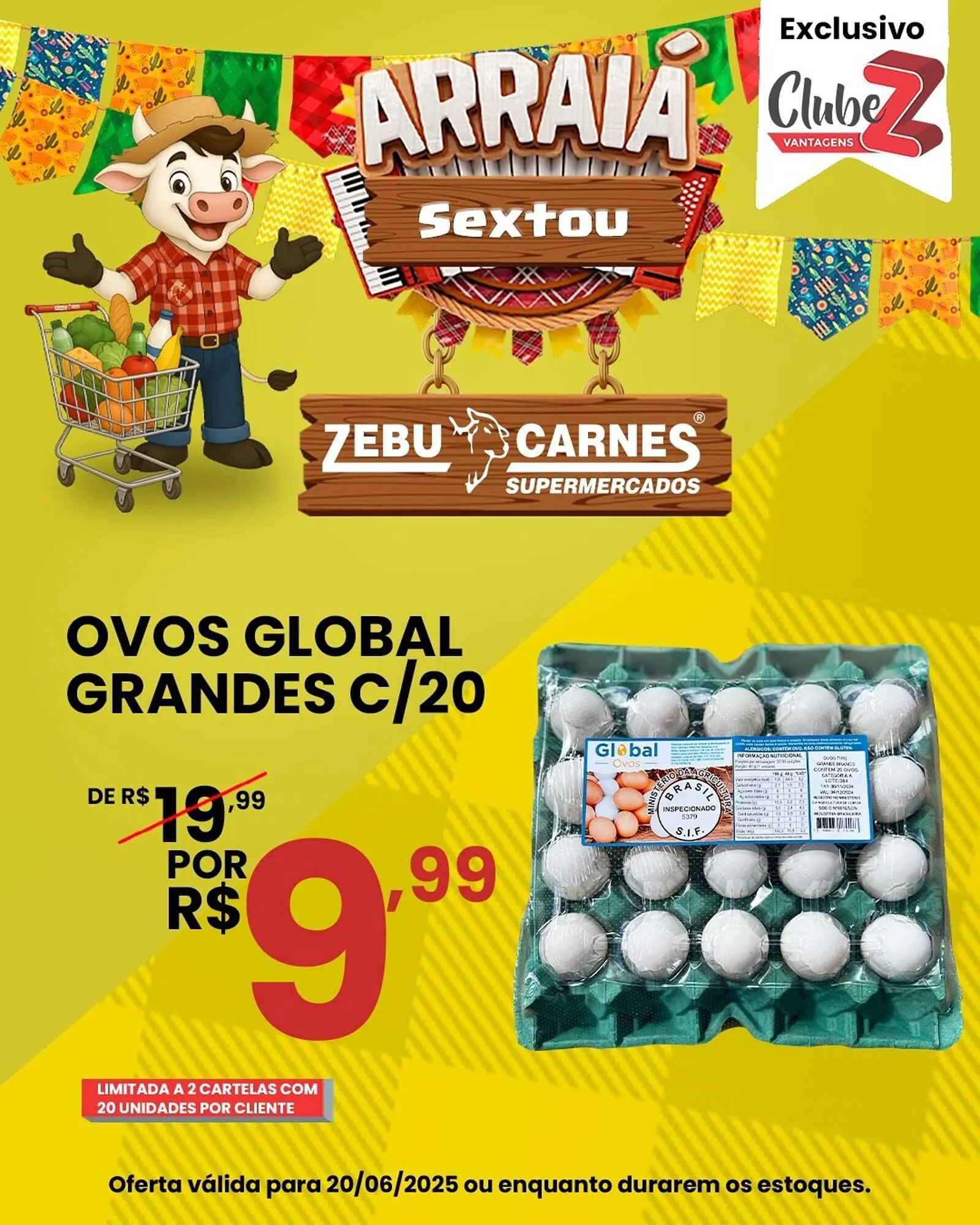 Encarte de Catálogo Zebu Carnes Supermercados 20 de junho até 20 de junho 2025 - Pagina 3