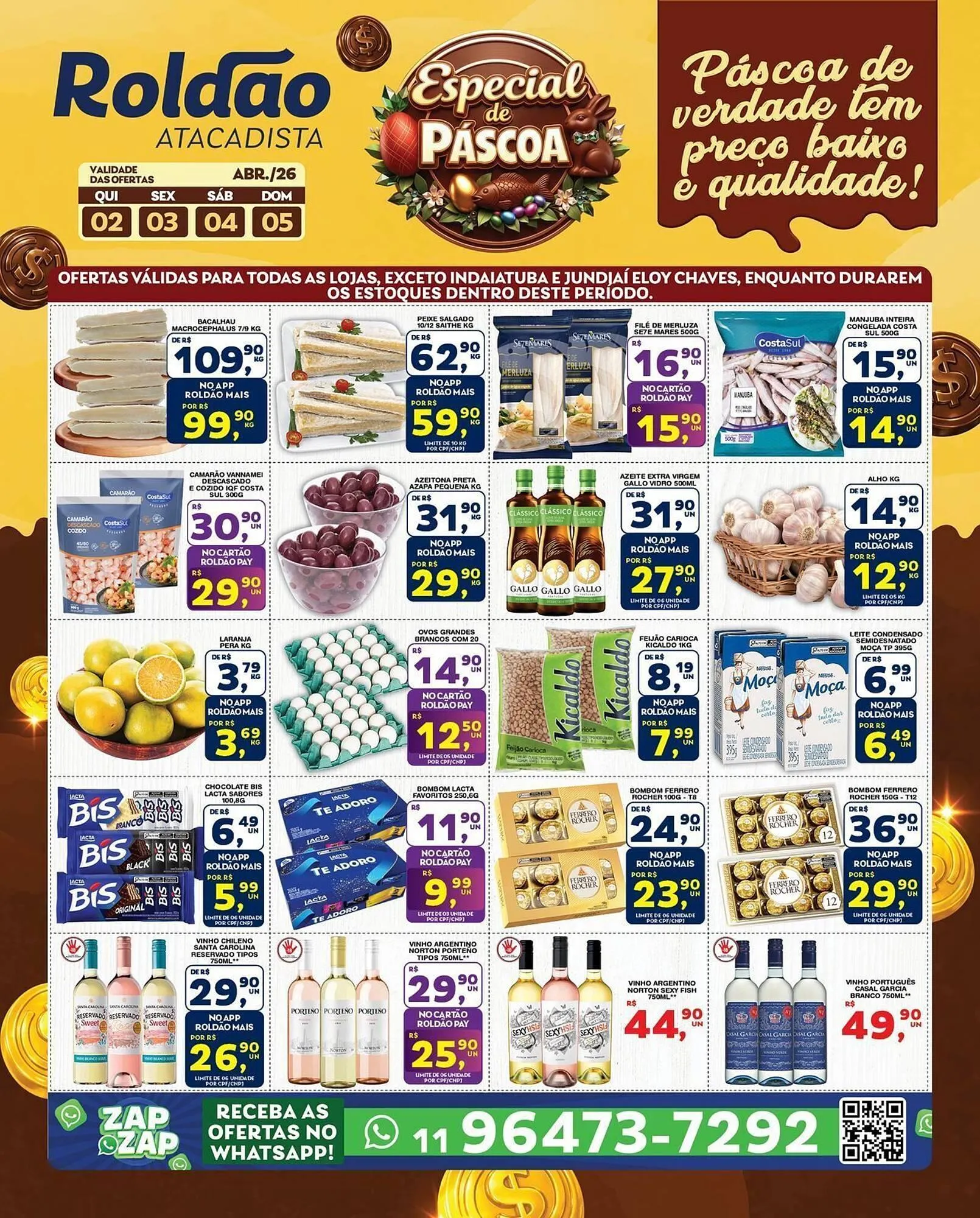 Encarte de Folheto Roldão 2 de abril até 5 de abril 2026 - Pagina 1