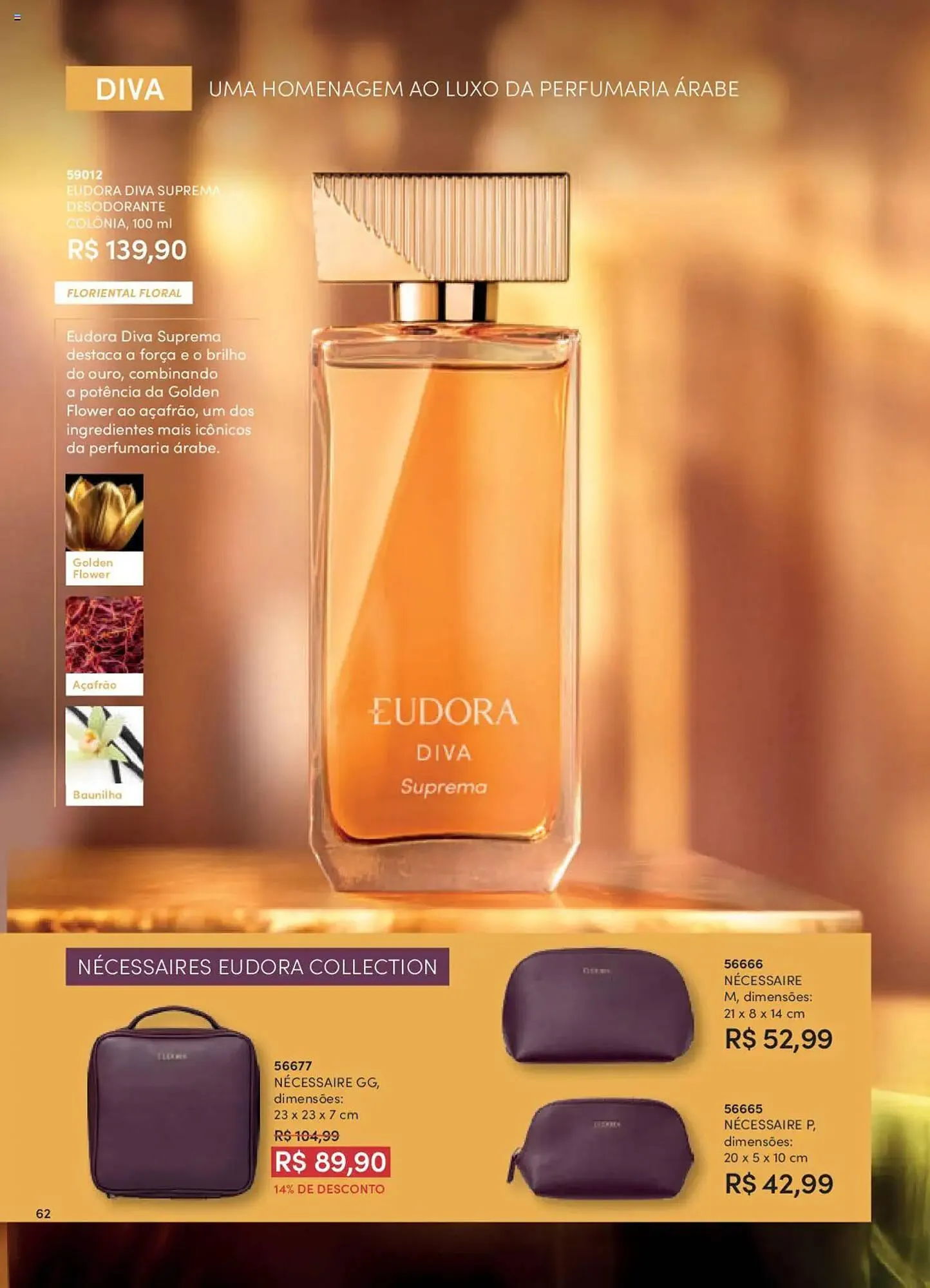 Encarte de Catálogo Eudora 8 de setembro até 3 de outubro 2025 - Pagina 62